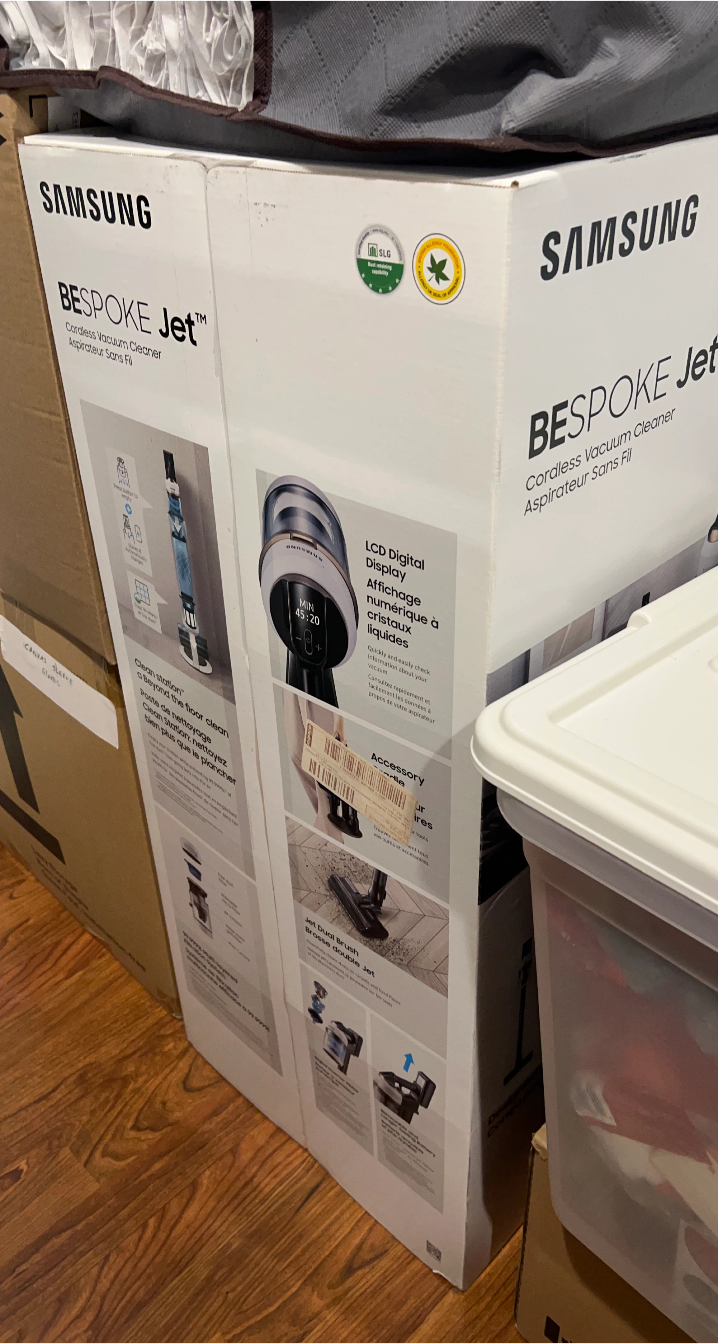 Samsung Bespoke Jet Cordless Vacuum Cleaner - White image indicator(2)