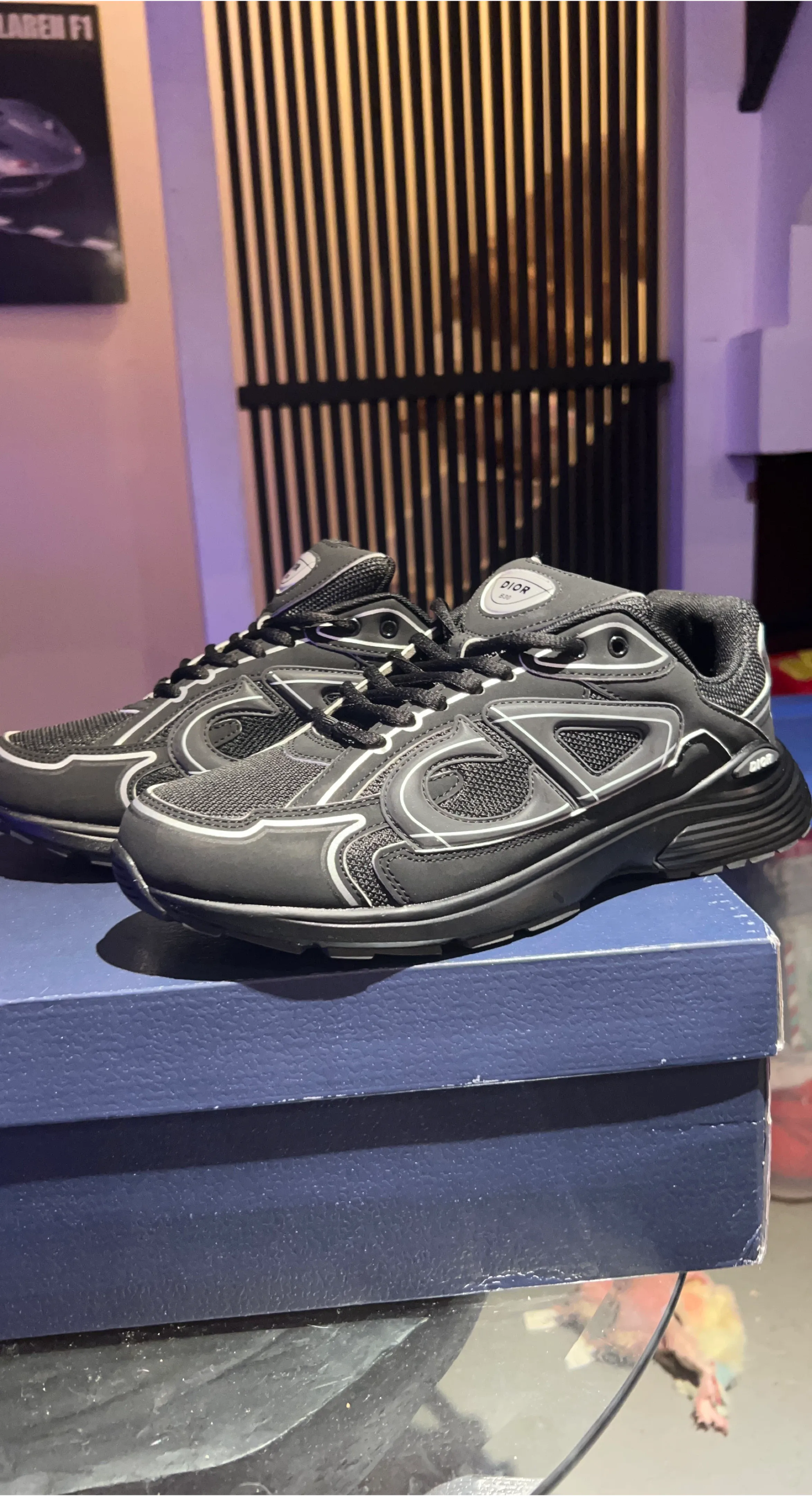 Dior B30 Black Sneakers