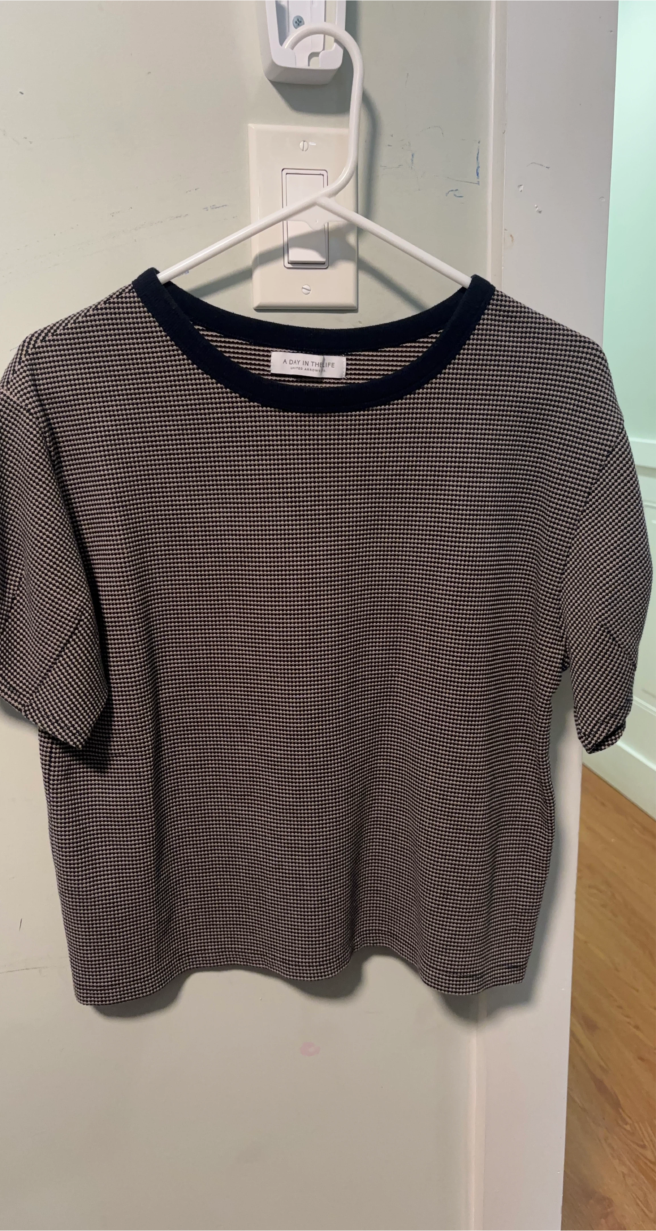 A Day In The Life Houndstooth Tee