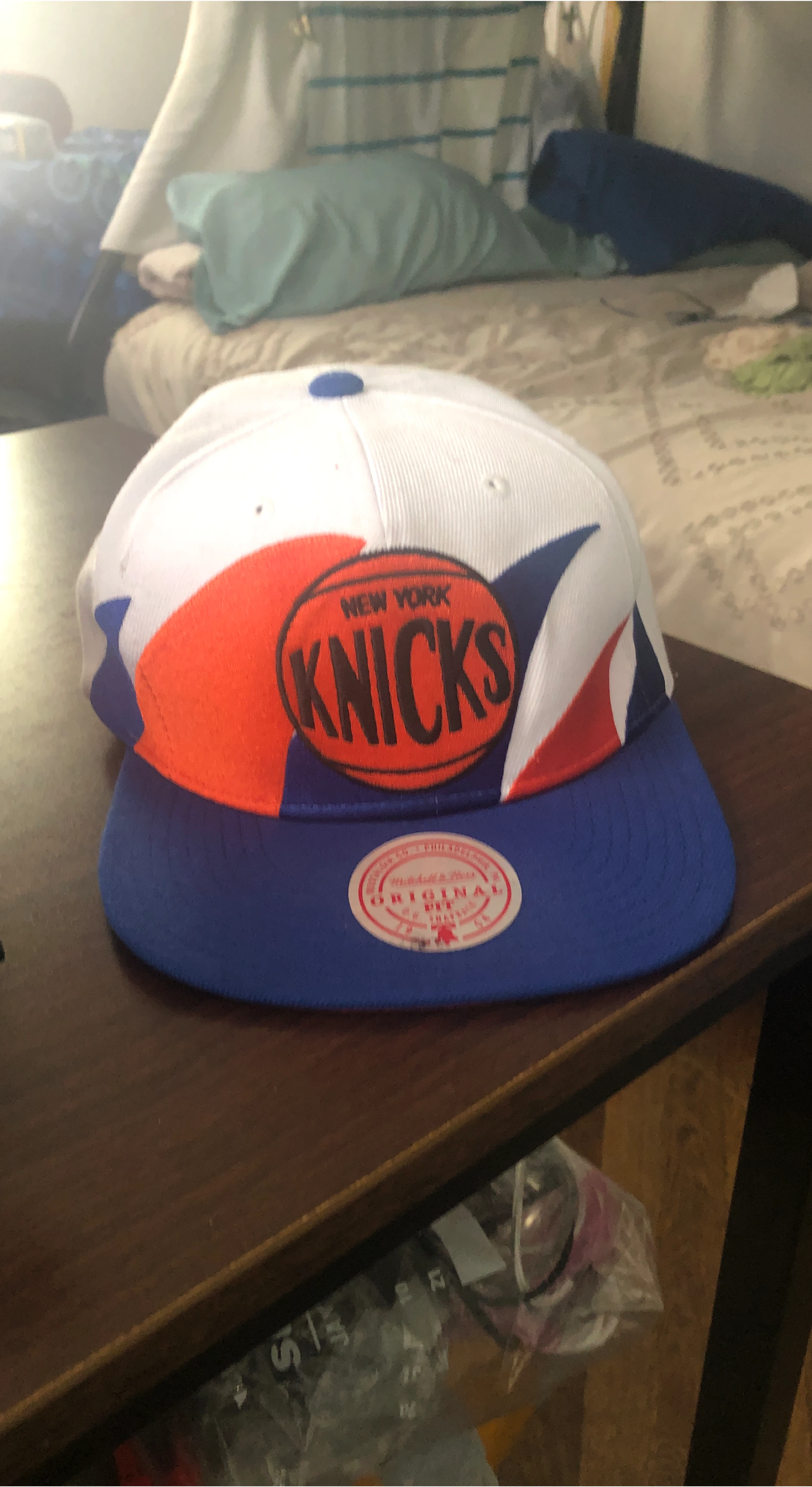 Mitchell & Ness Knicks Snapback Hat