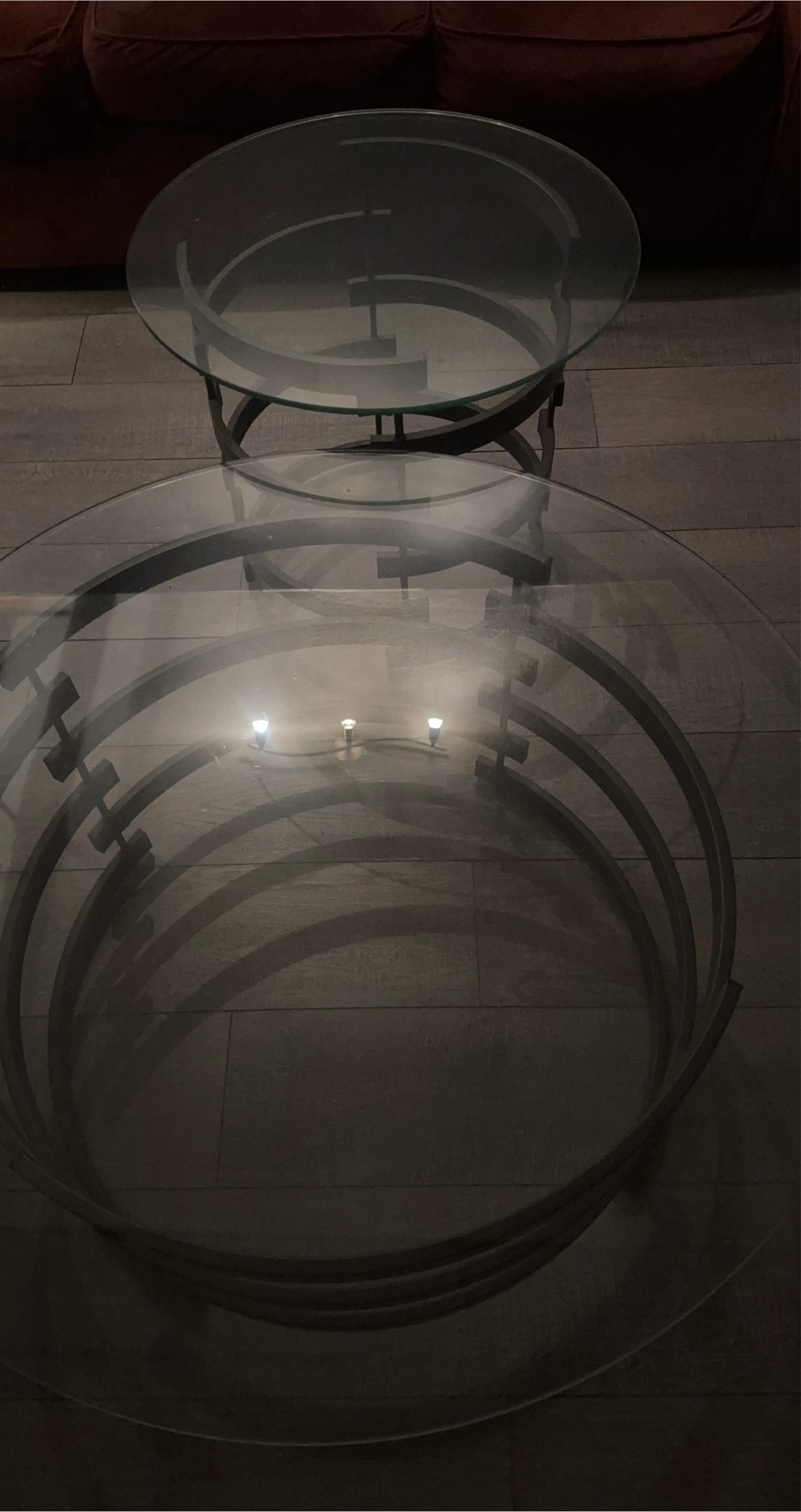 Glass Top Coffee Table