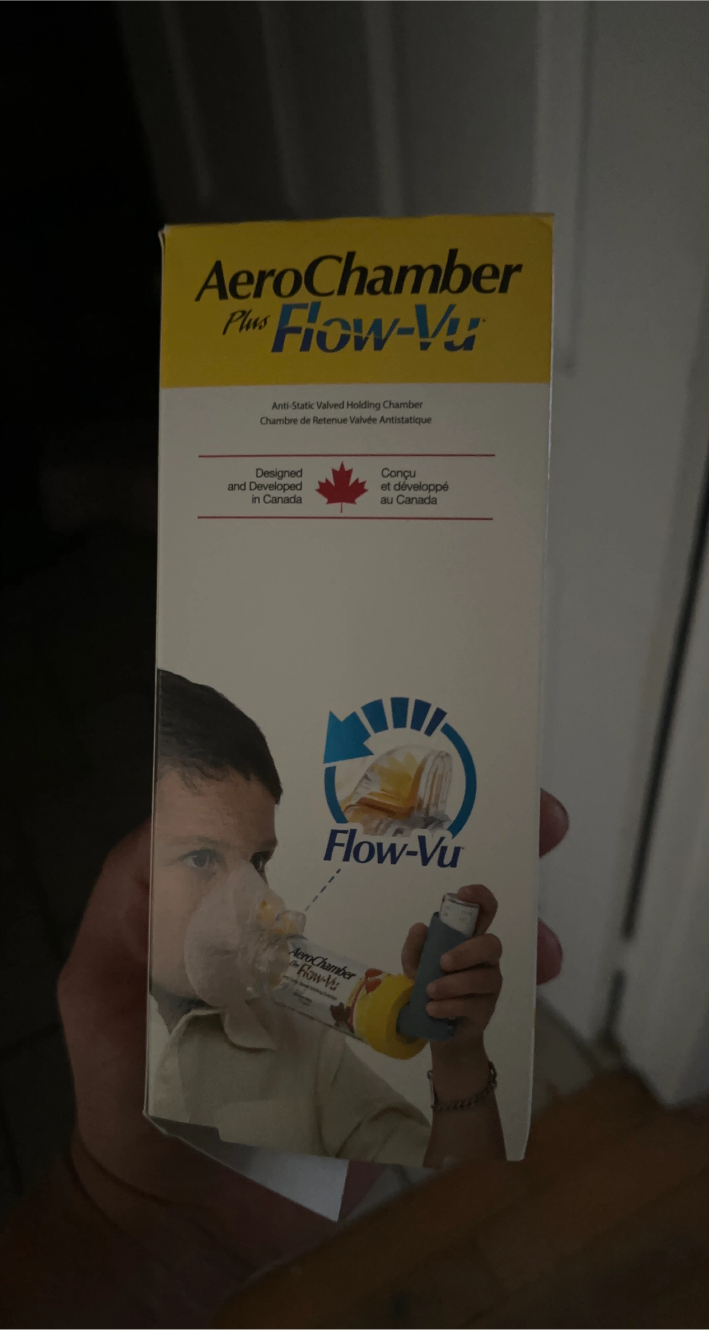 AeroChamber Plus Flow-Vu with Medium Mask (1-5 years) image indicator(2)