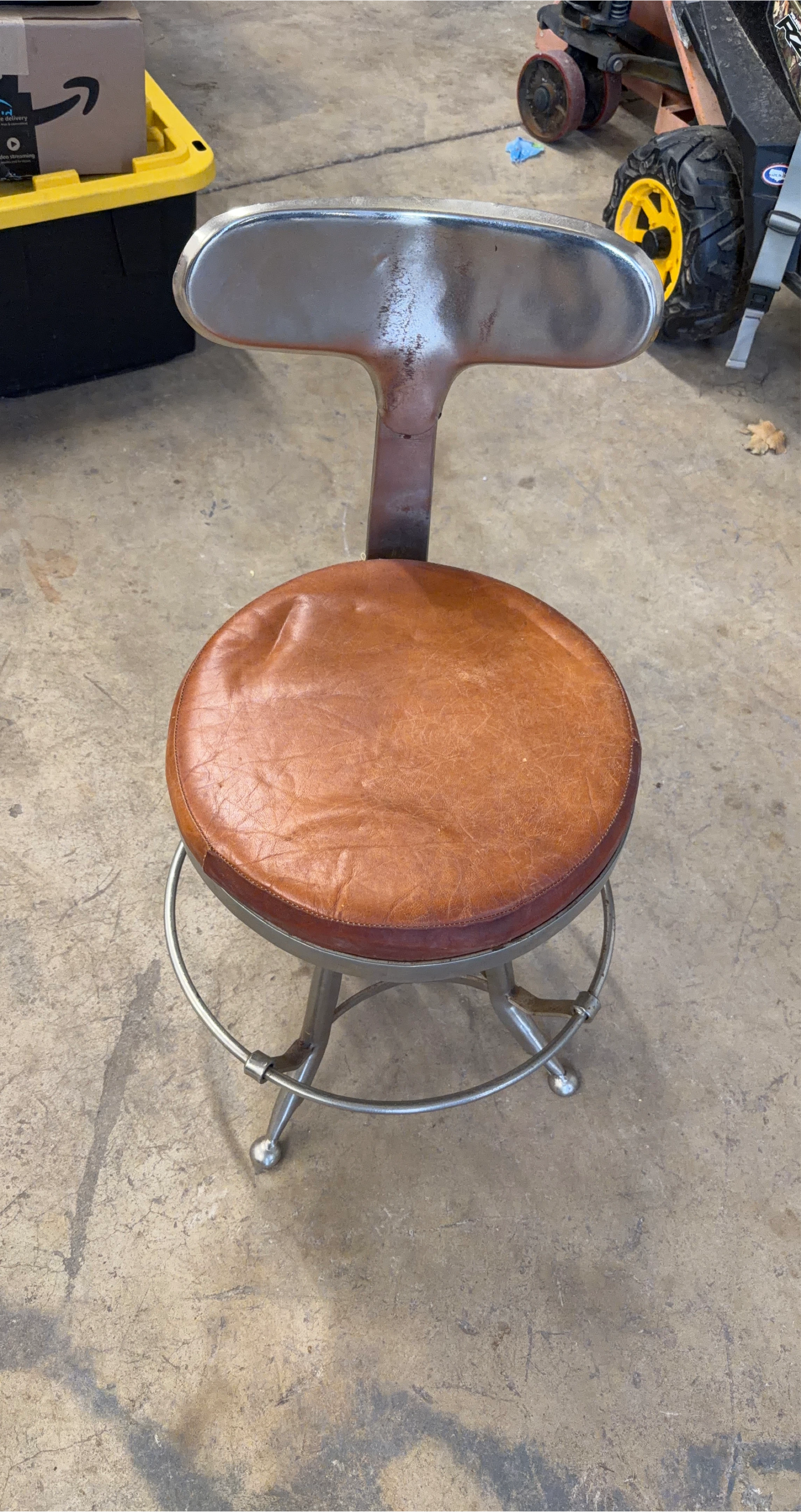 Vintage Industrial Stool