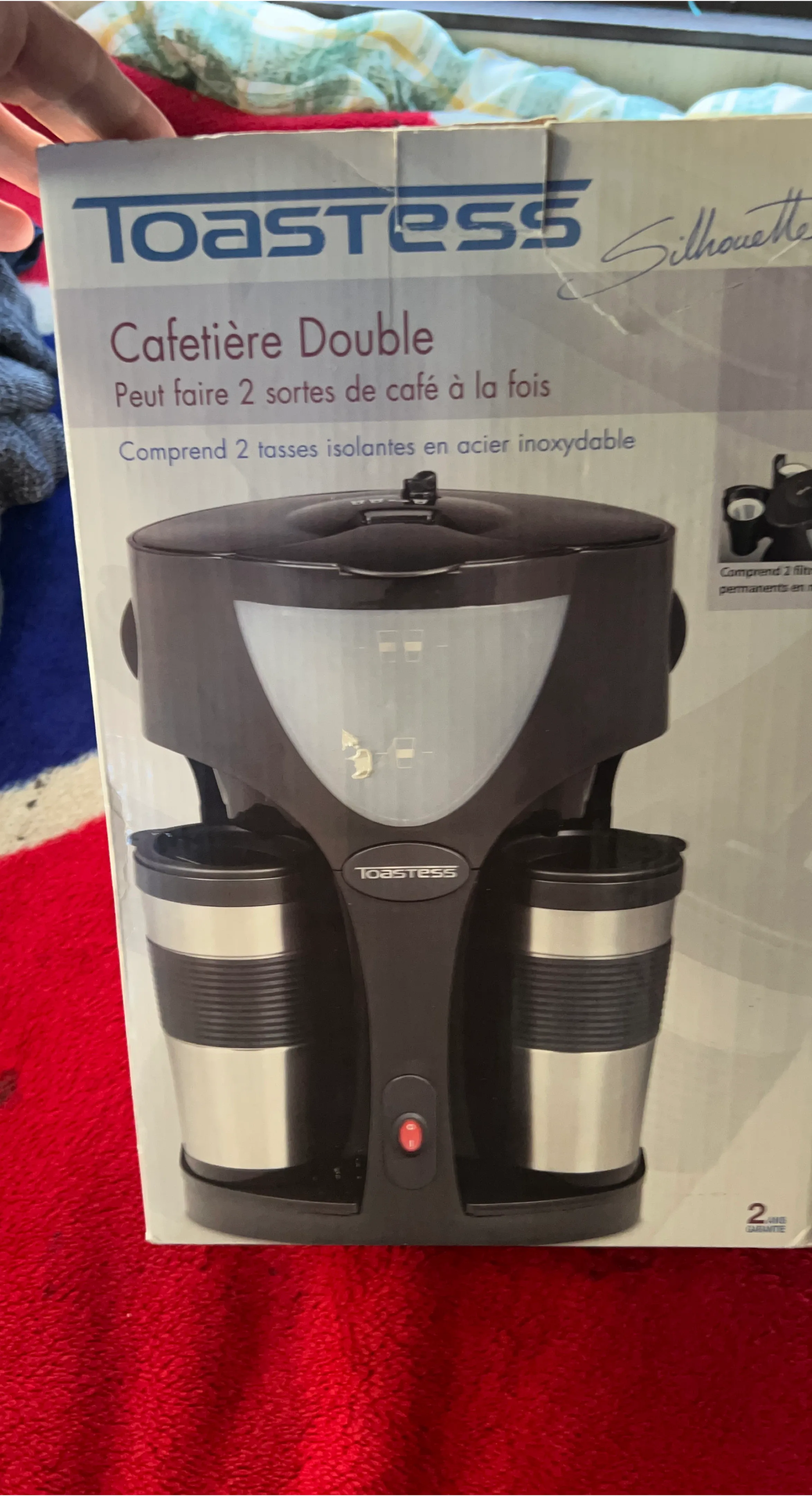 Toastess Silhouette Twin Coffee Maker