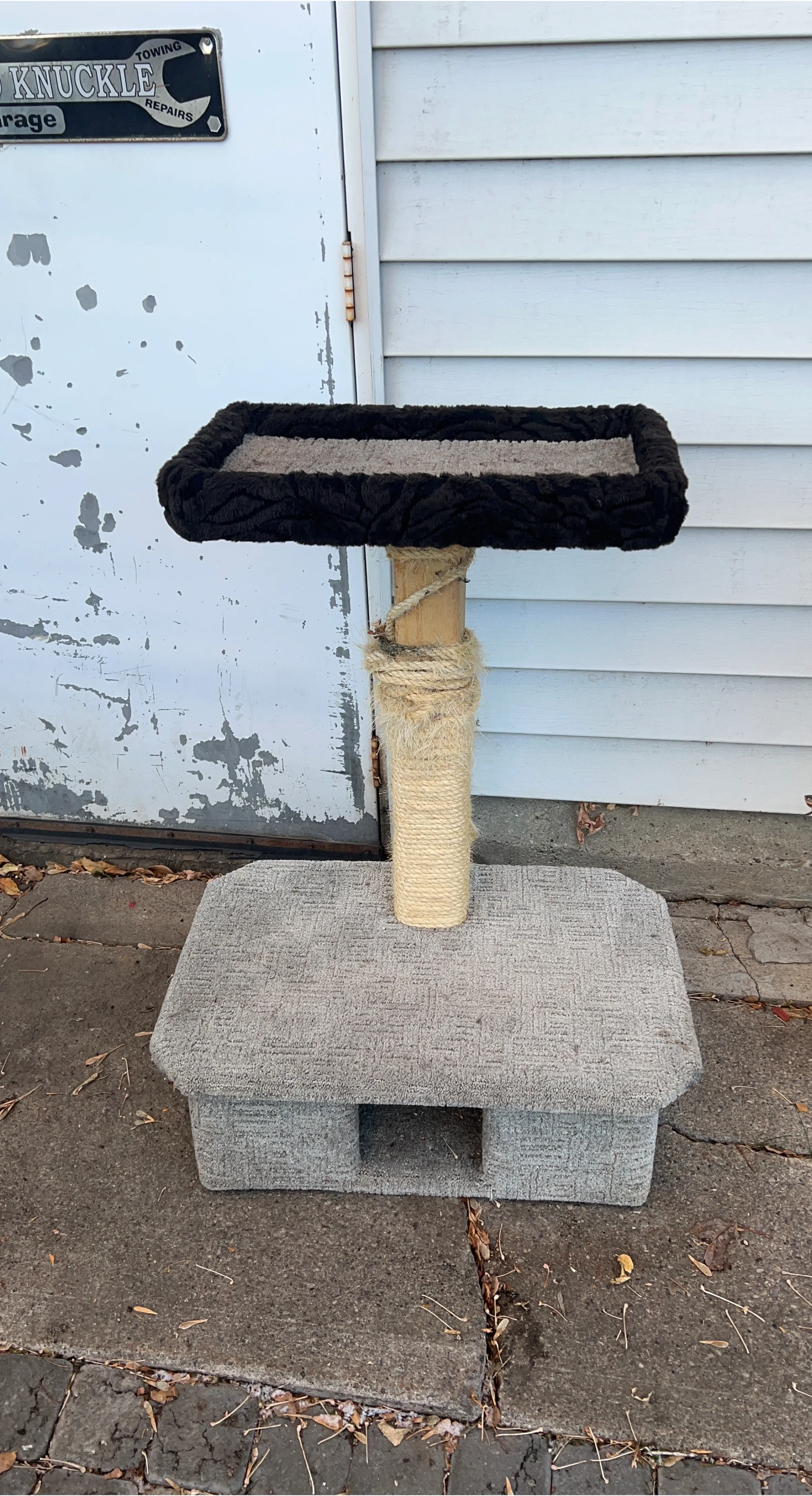 Used Cat Tree with Scratching Post