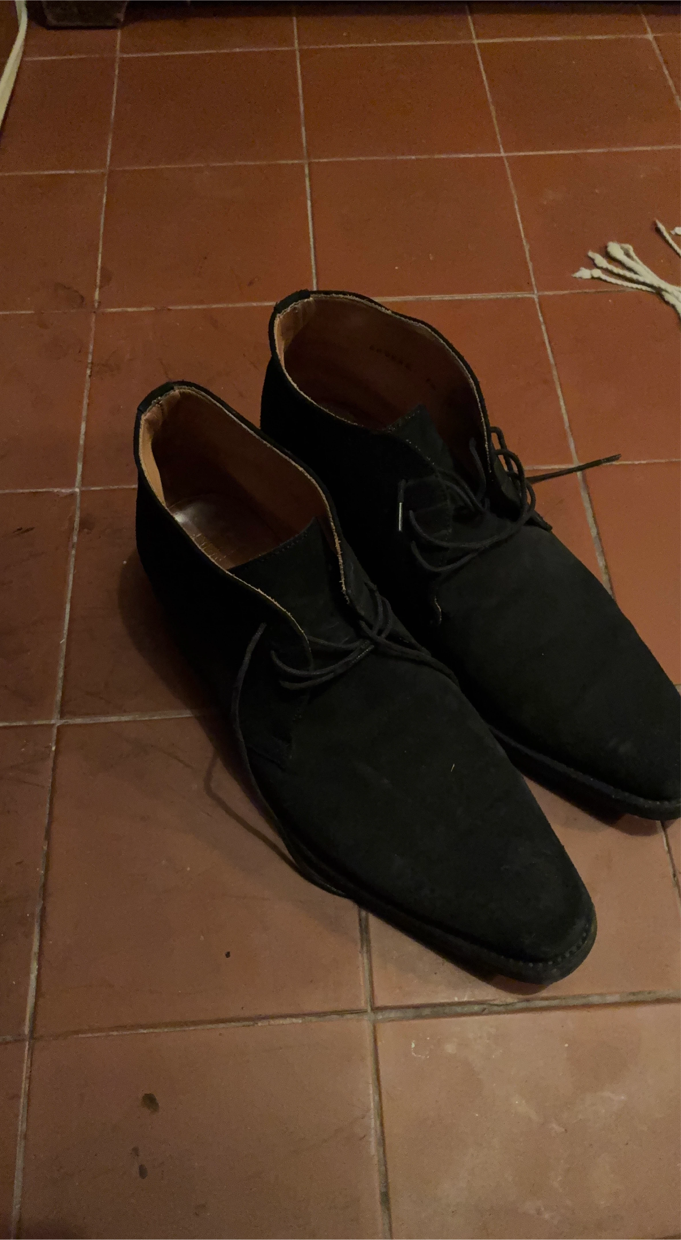 Black Suede Chukka Boots
