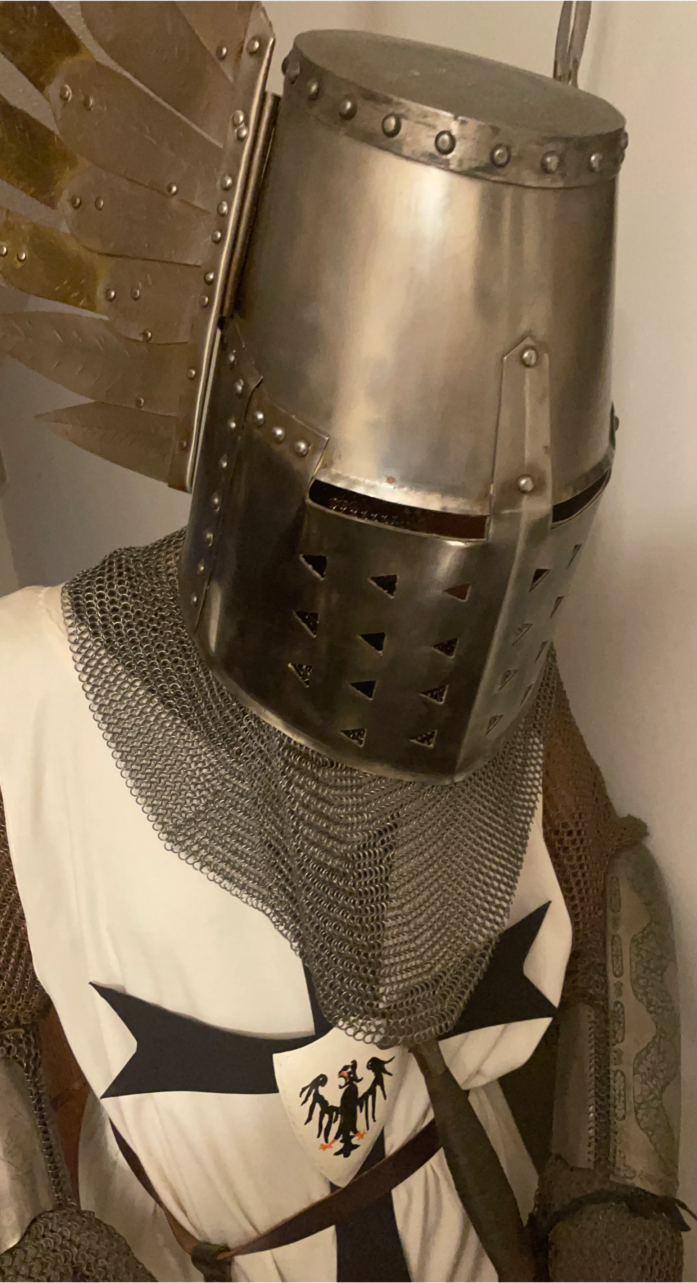 Crusader Knight with Chainmail