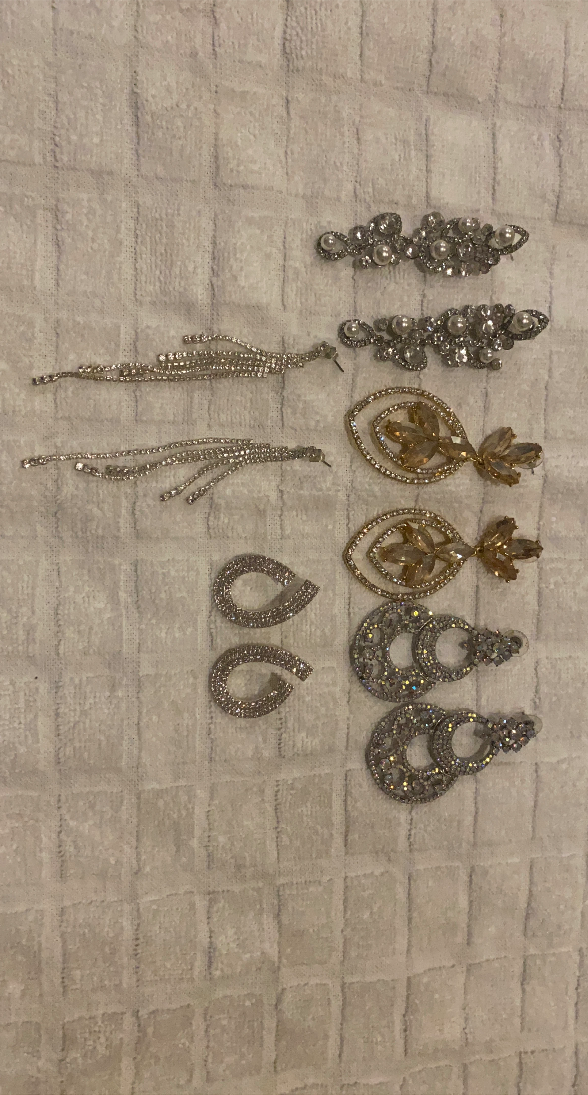 Assorted Rhinestone Earrings