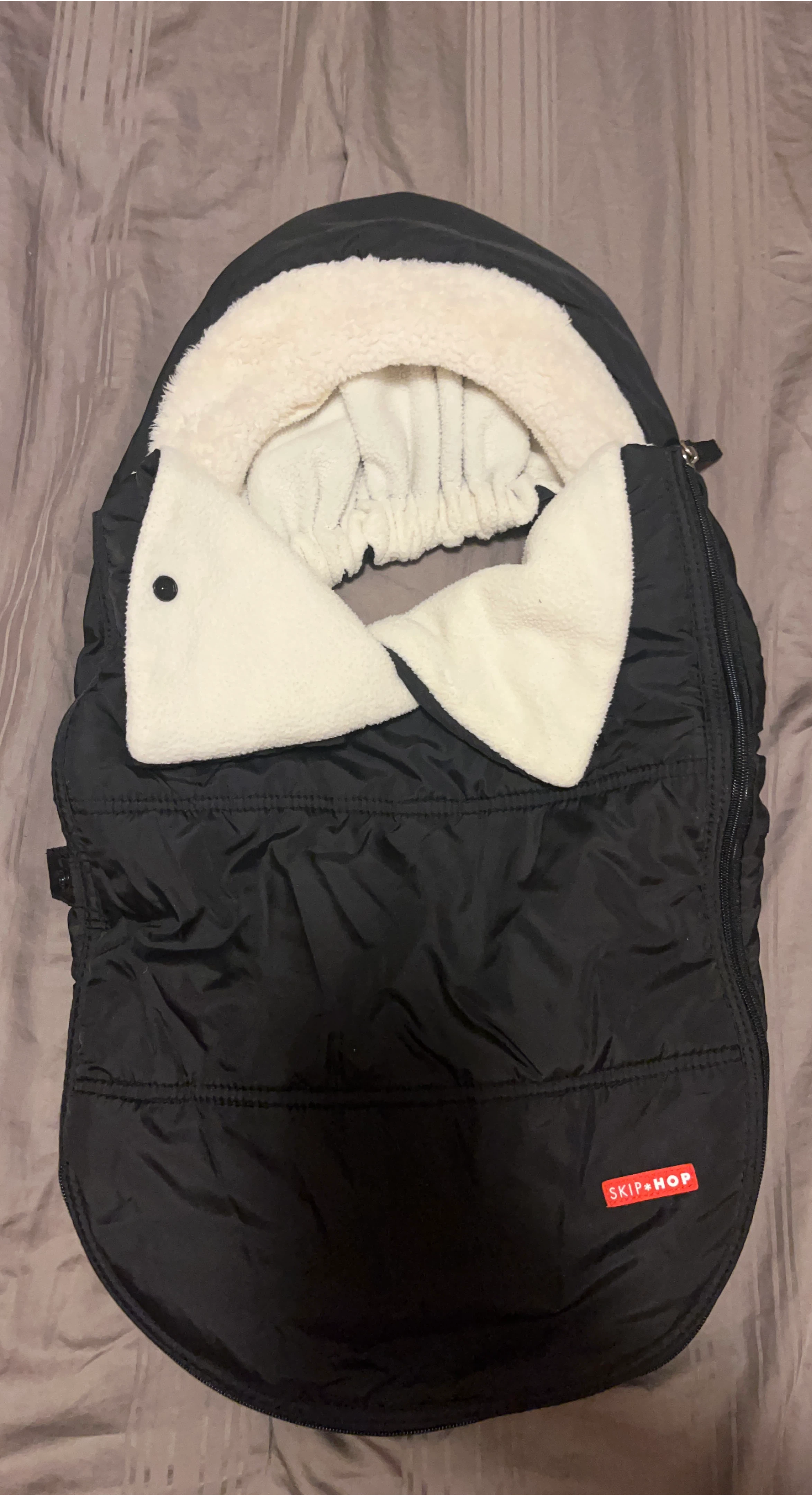 Skip Hop Stroll & Go Car Seat Cover - Black thumbnail