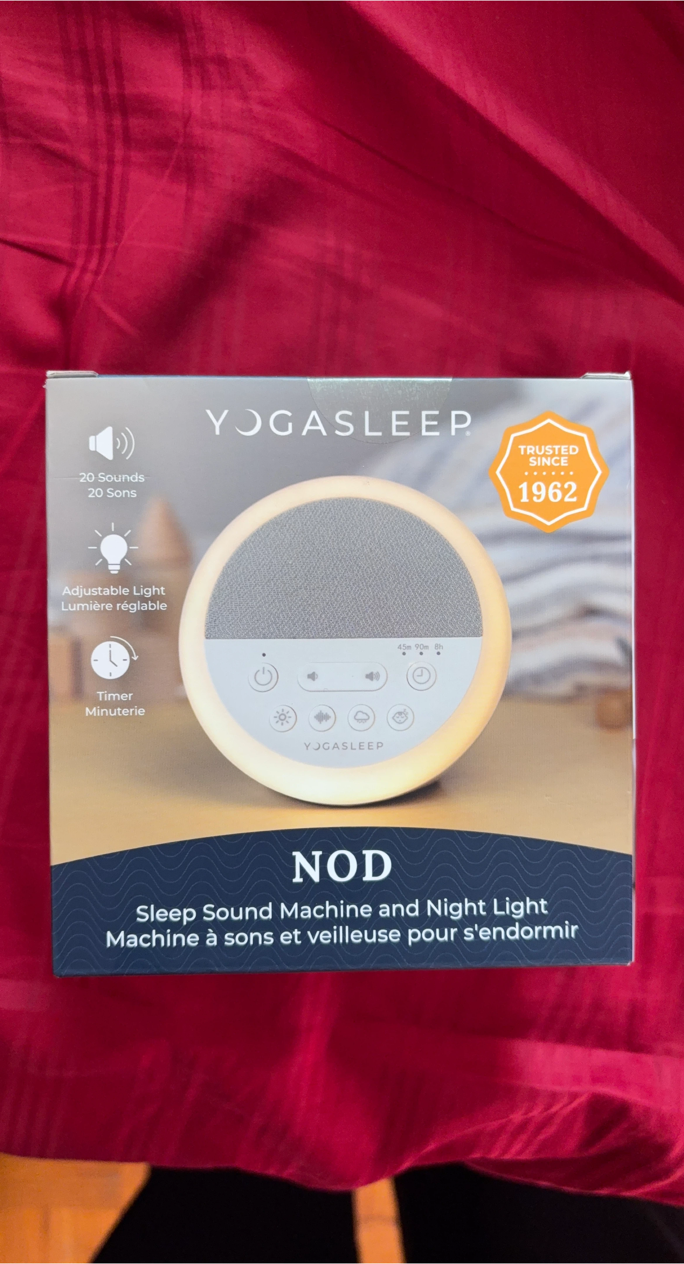 Yogasleep NOD Sleep Sound Machine and Night Light