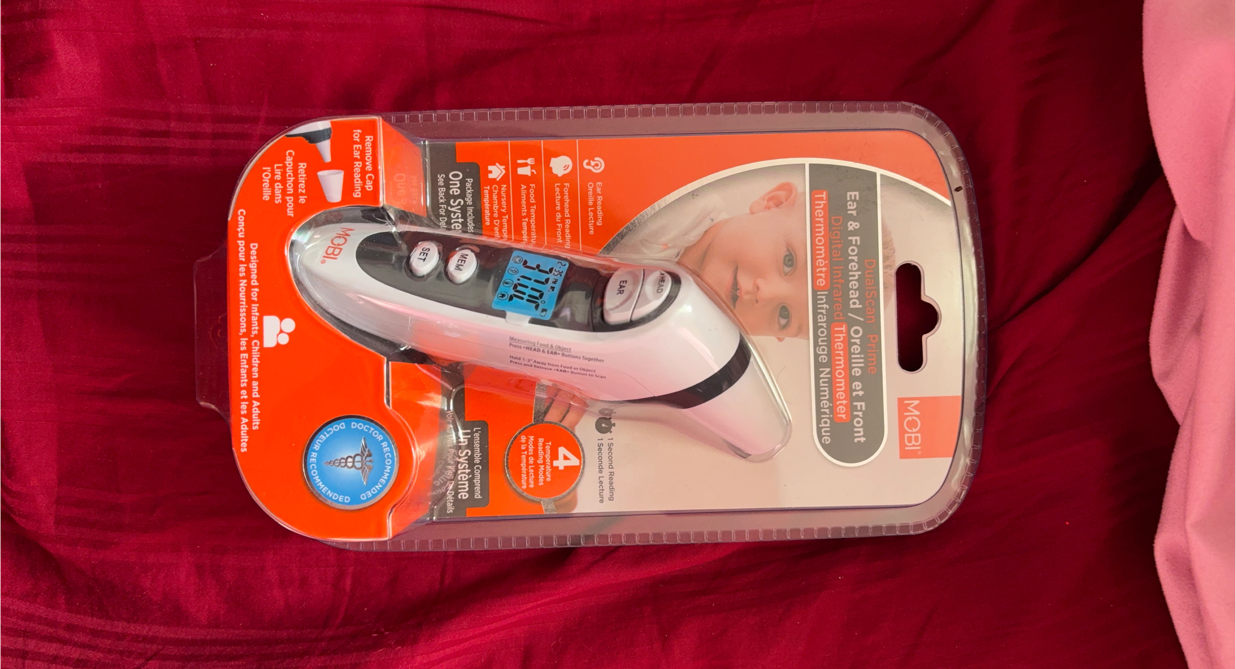 MOBI DualScan Prime Thermometer - New in Box!