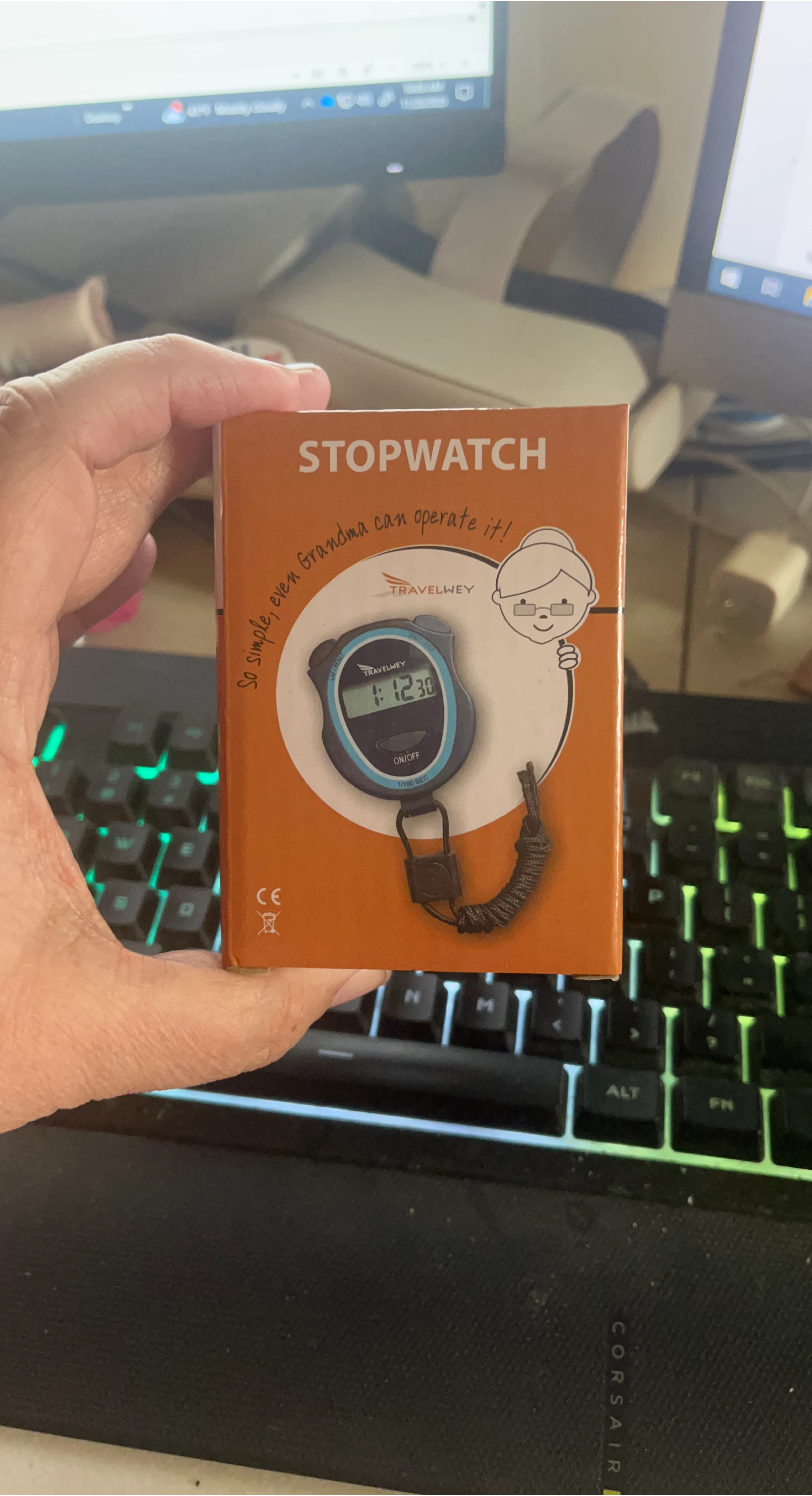 TRAVELWEY Stopwatch - Easy to Use