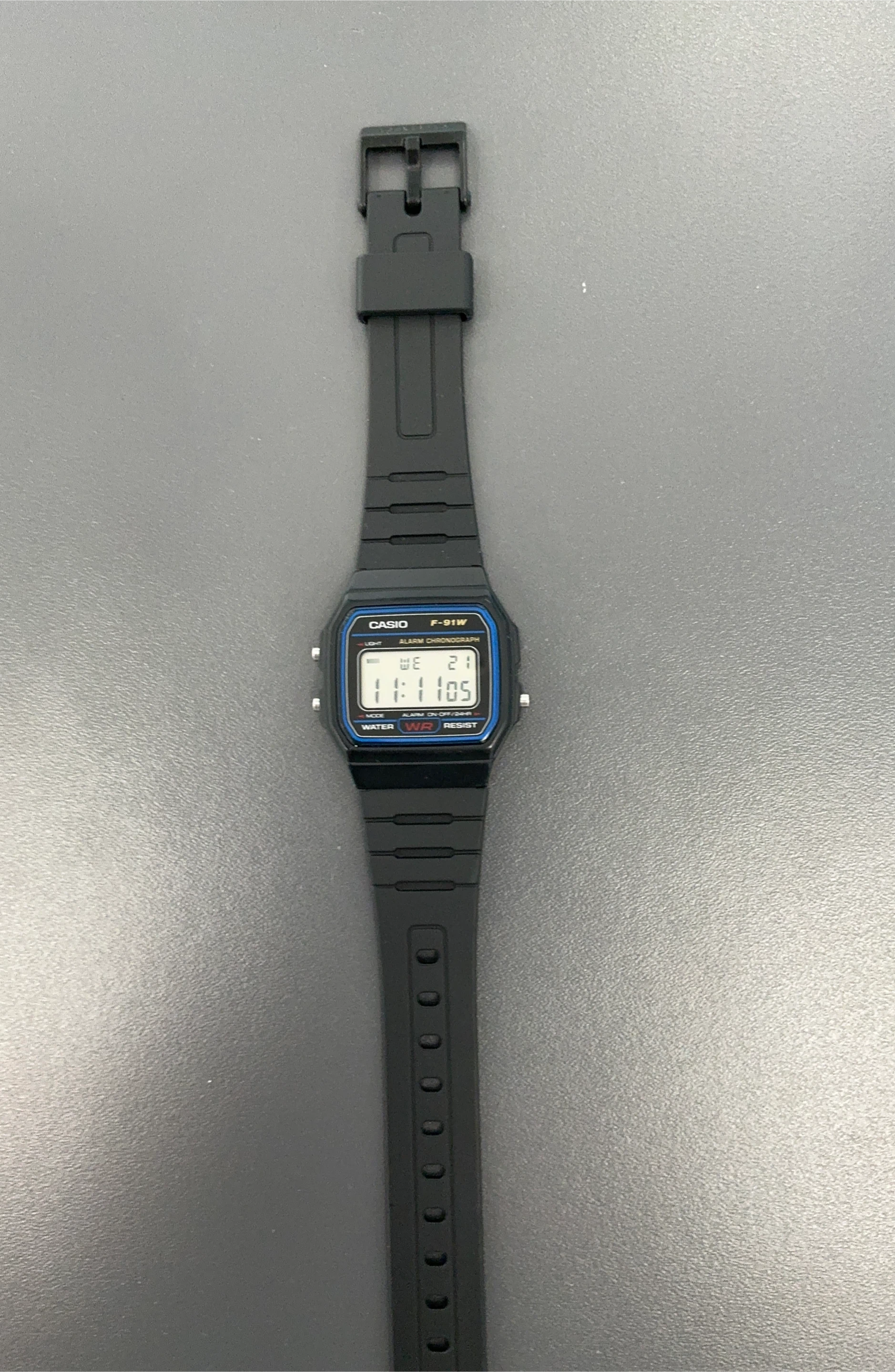 Casio F-91W Watch - Classic Black thumbnail