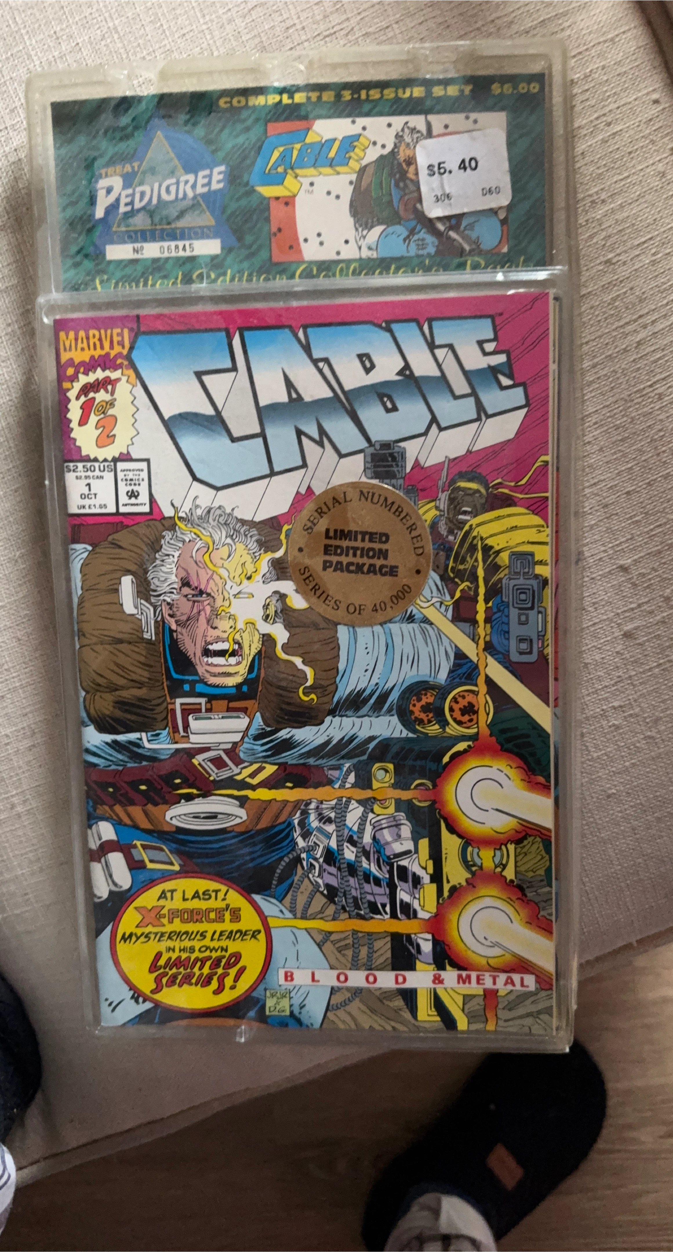 Marvel Cable Comic Book Part 1 of 2