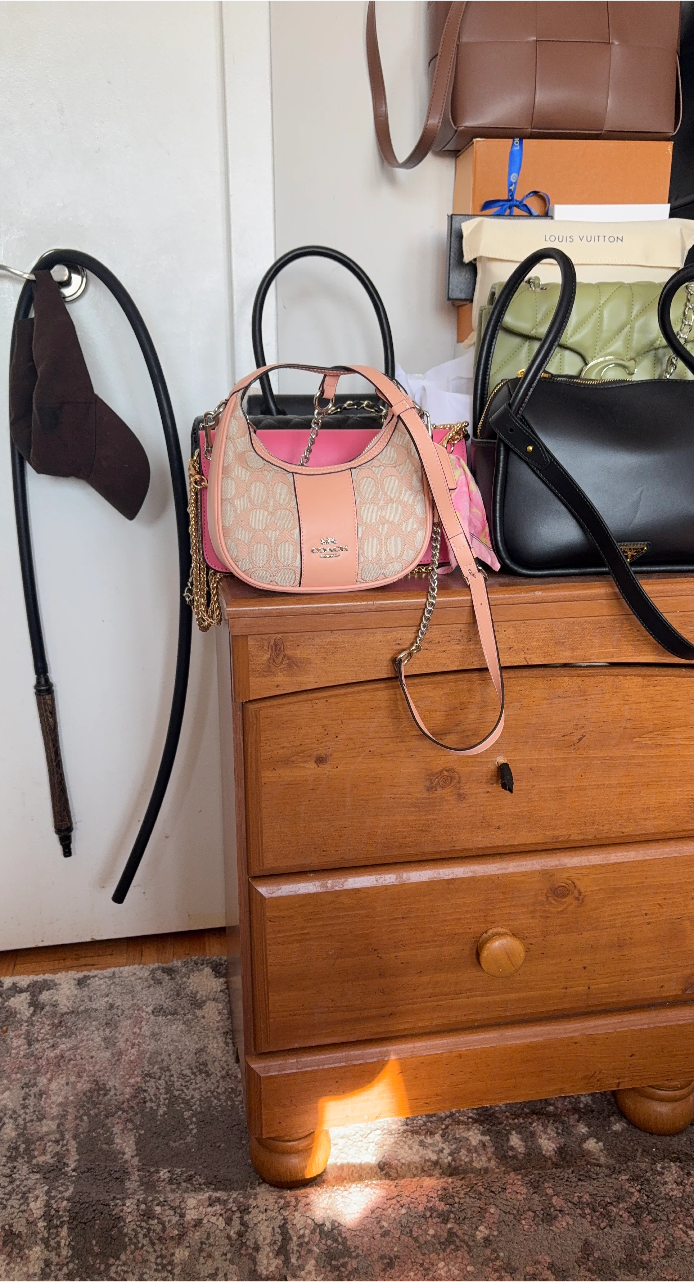 Coach mini carmen sling Bag