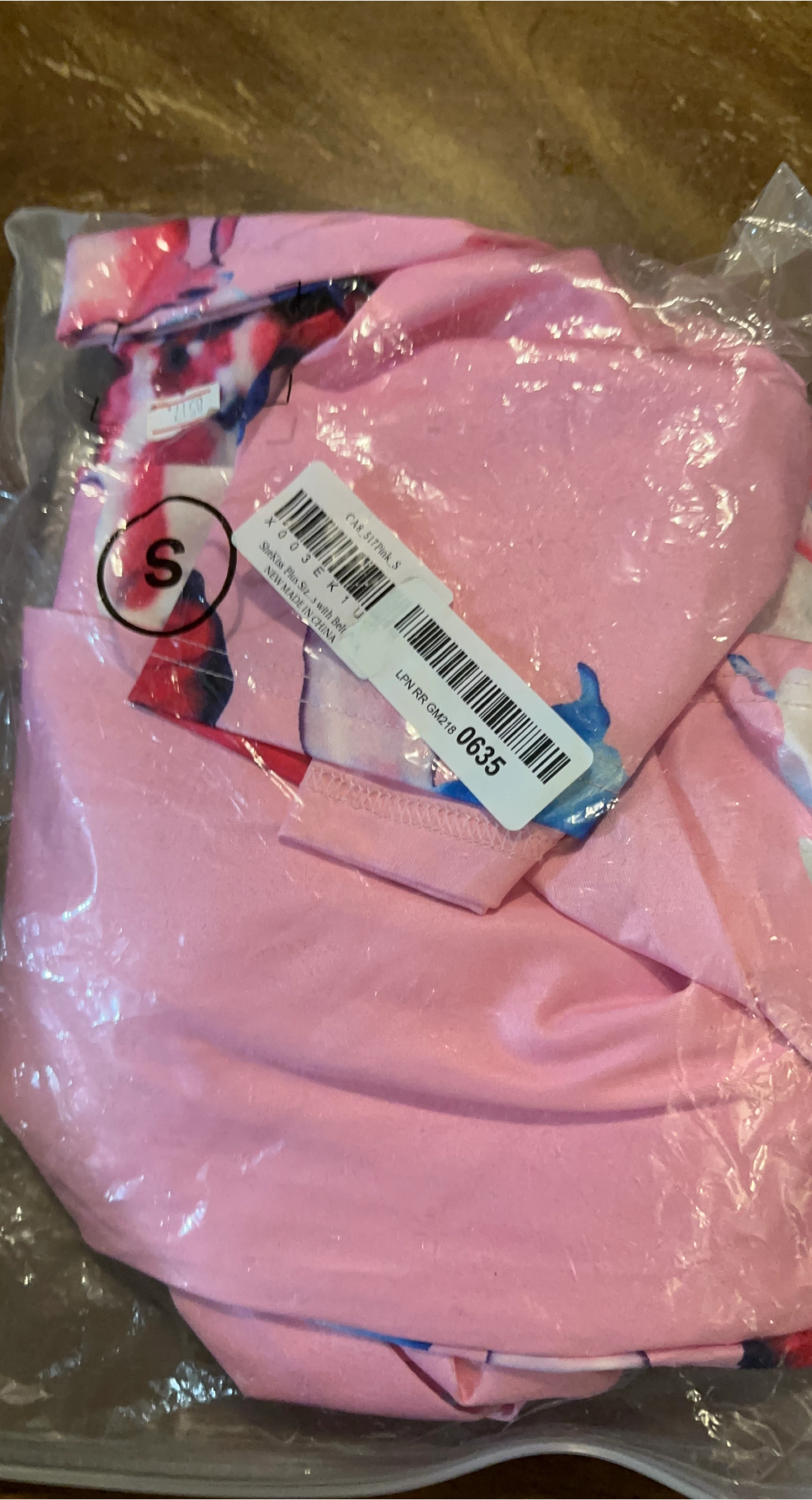 SheKiss Plus Size Pink Floral Dress - Size xL - NEW