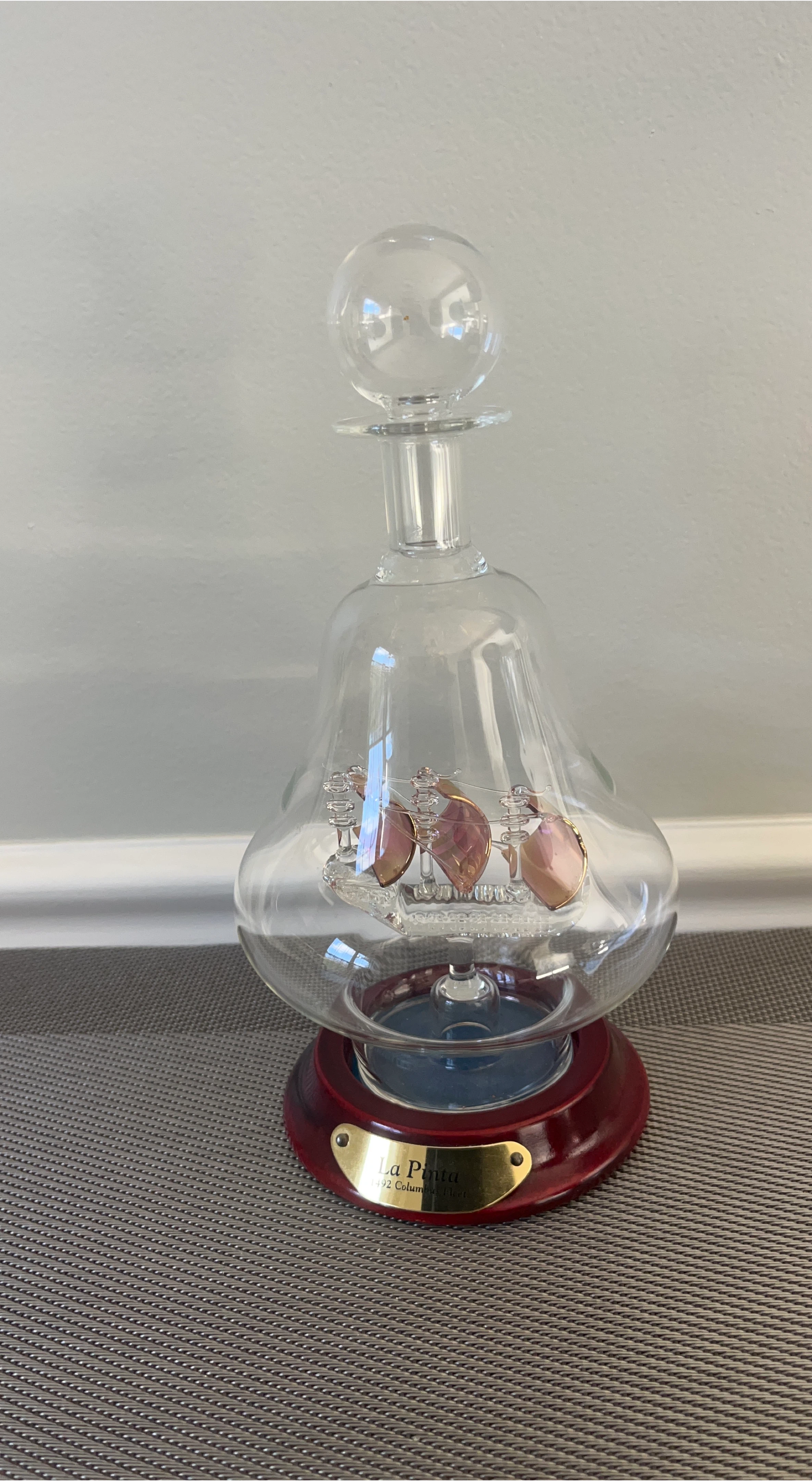 La Pinta 1492 Columbus Fleet Decanter