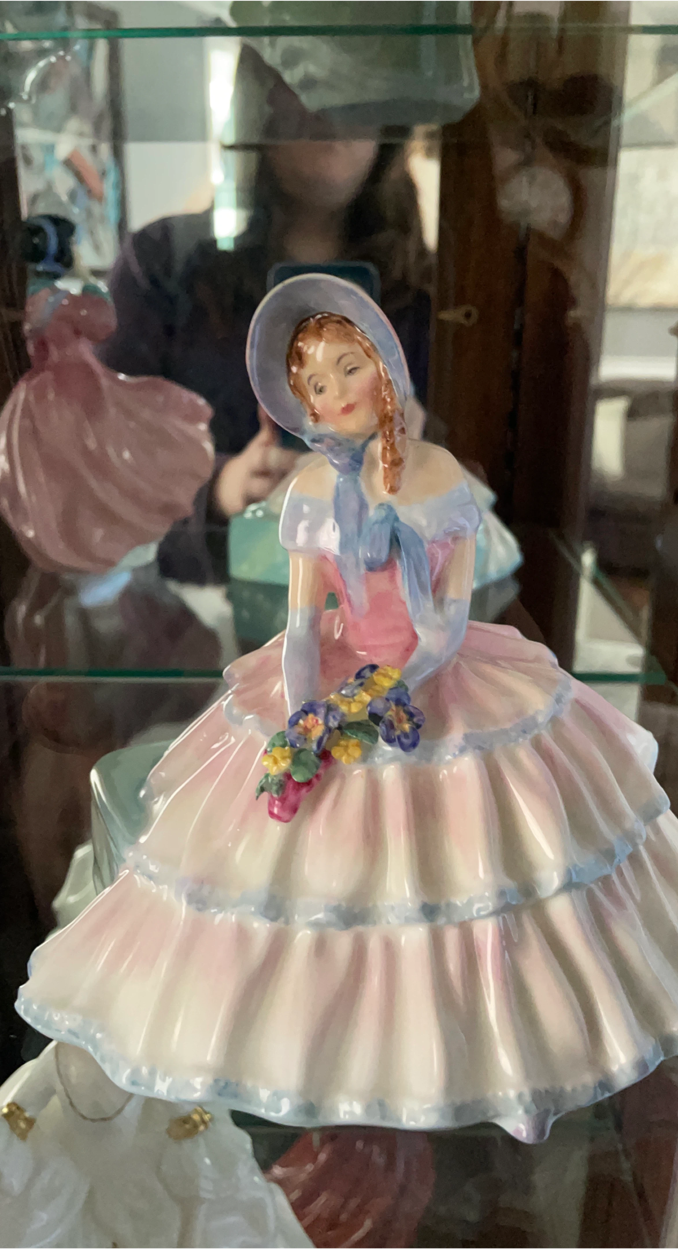 Collectible Figurine - Lady with Flowers