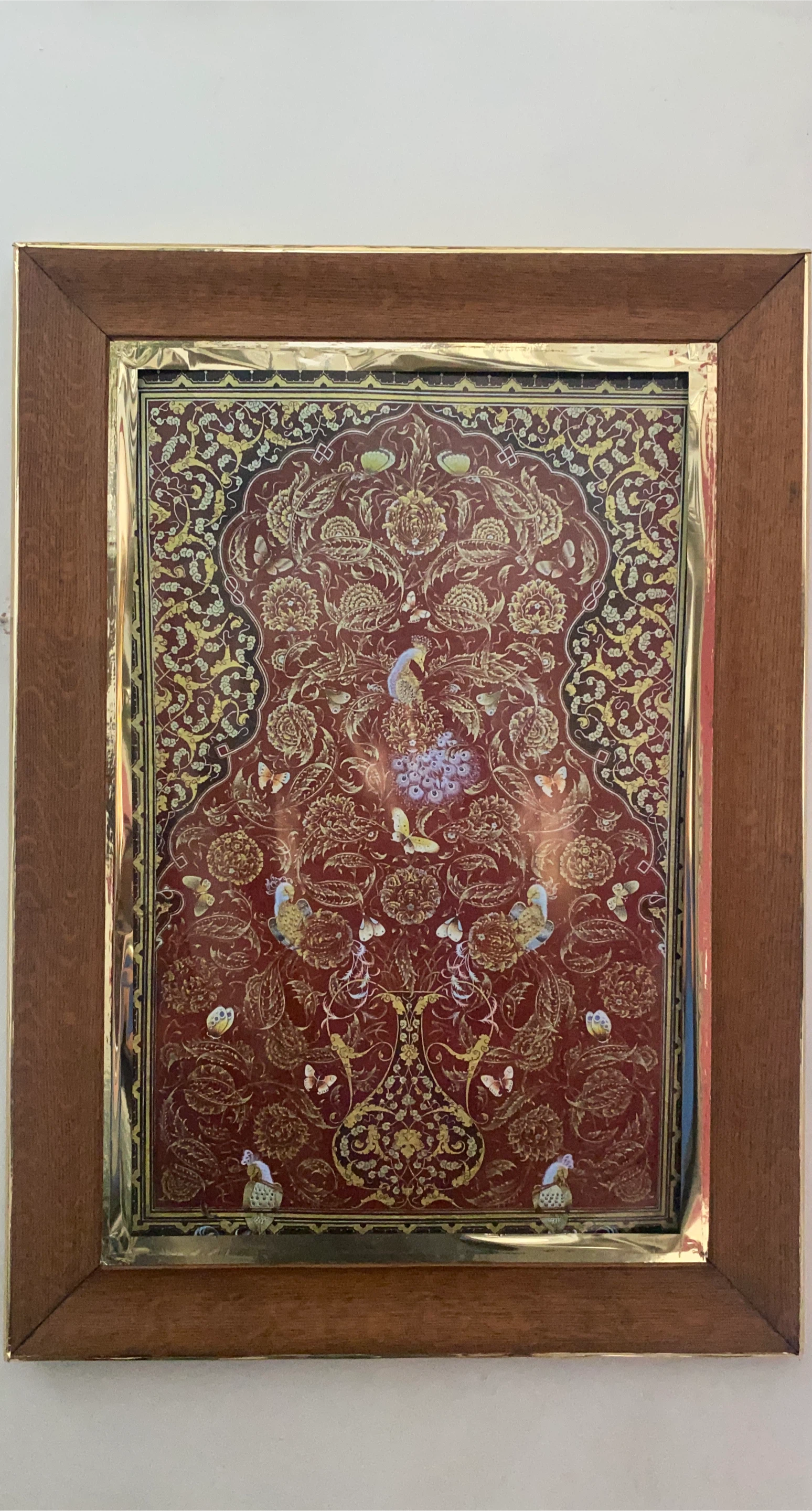 Framed Floral Art Print