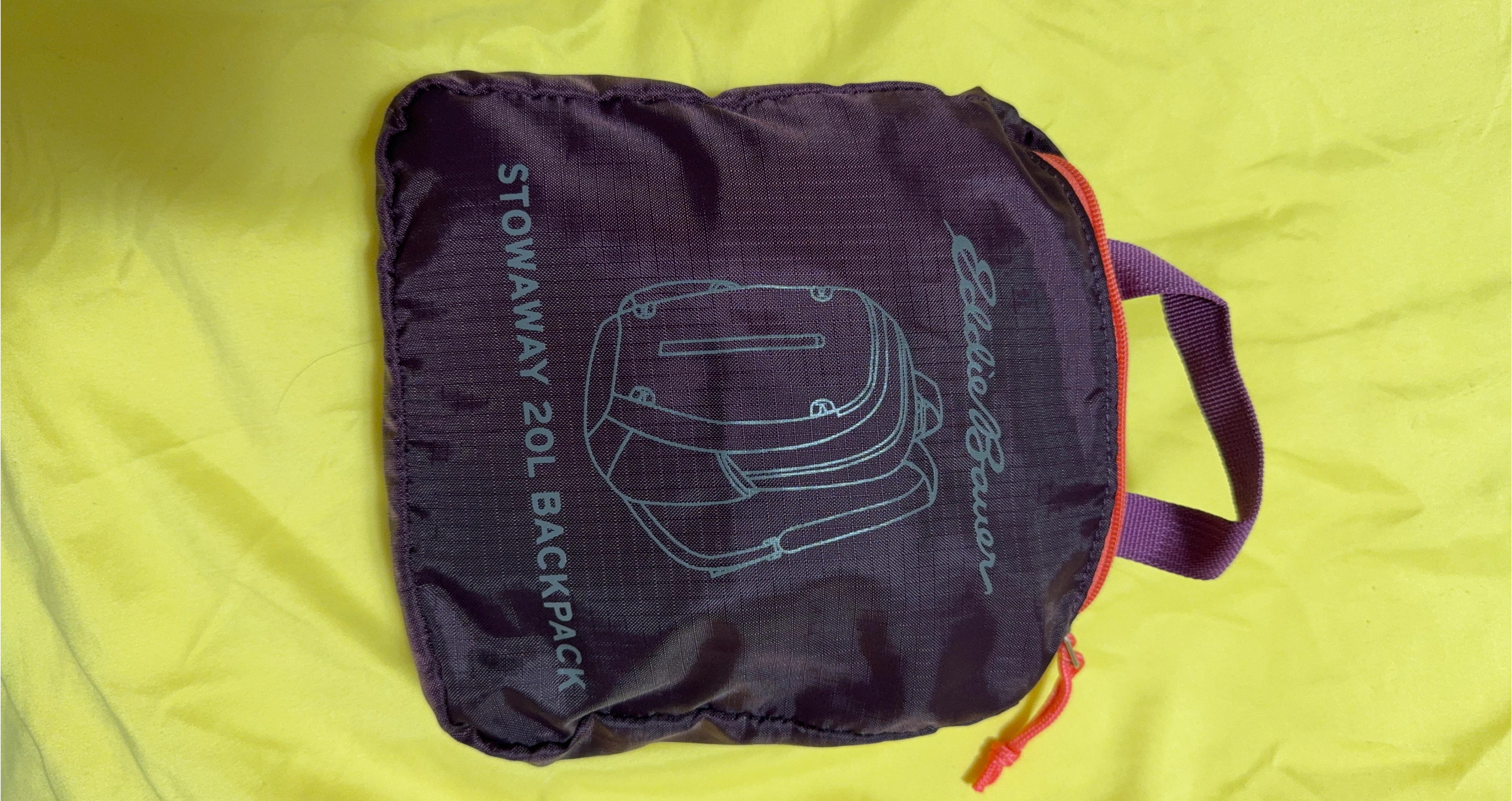 Eddie Bauer Stowaway 20L Backpack - Purple