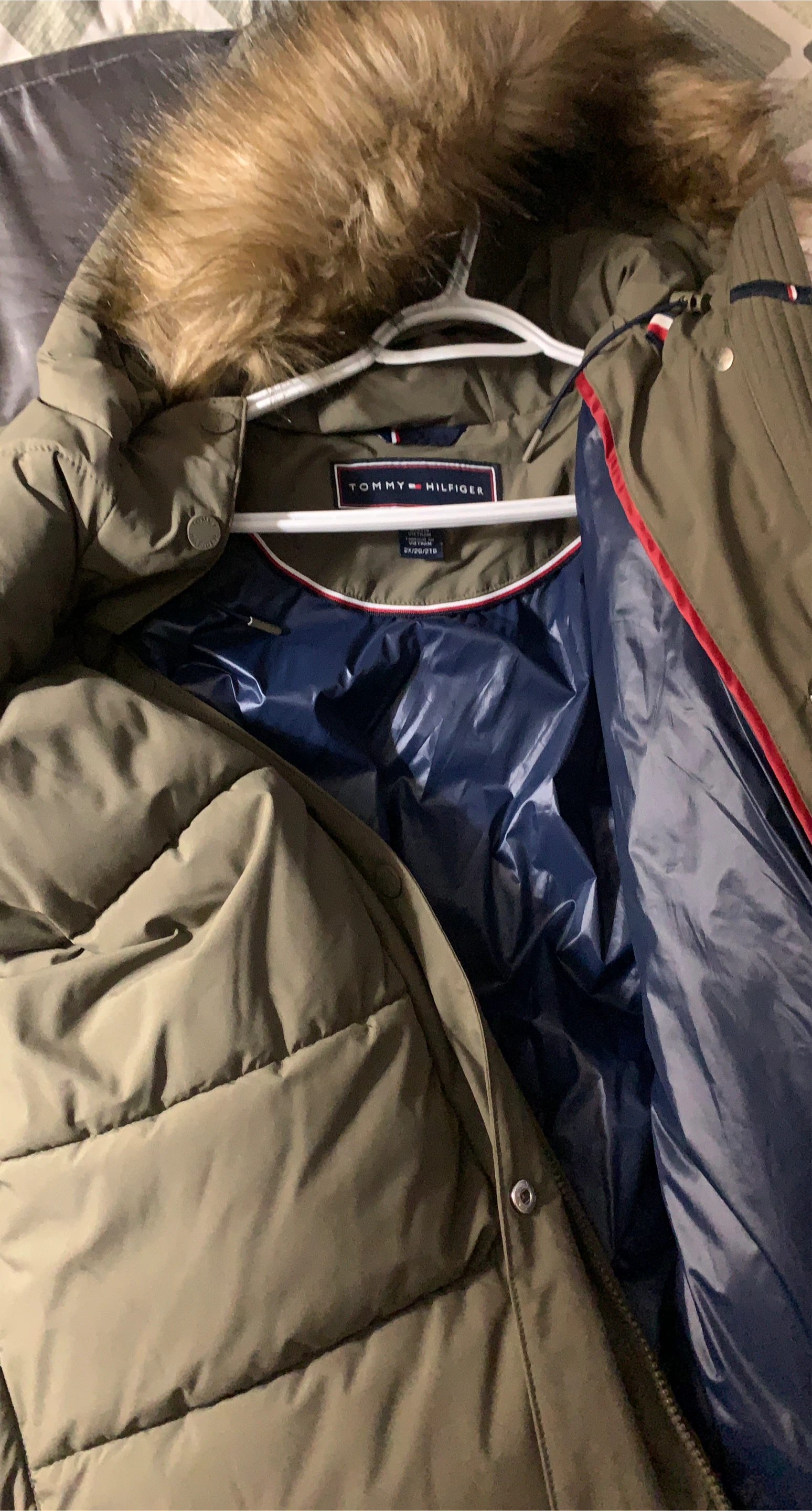 Tommy Hilfiger Winter Parka - Olive - 2XL