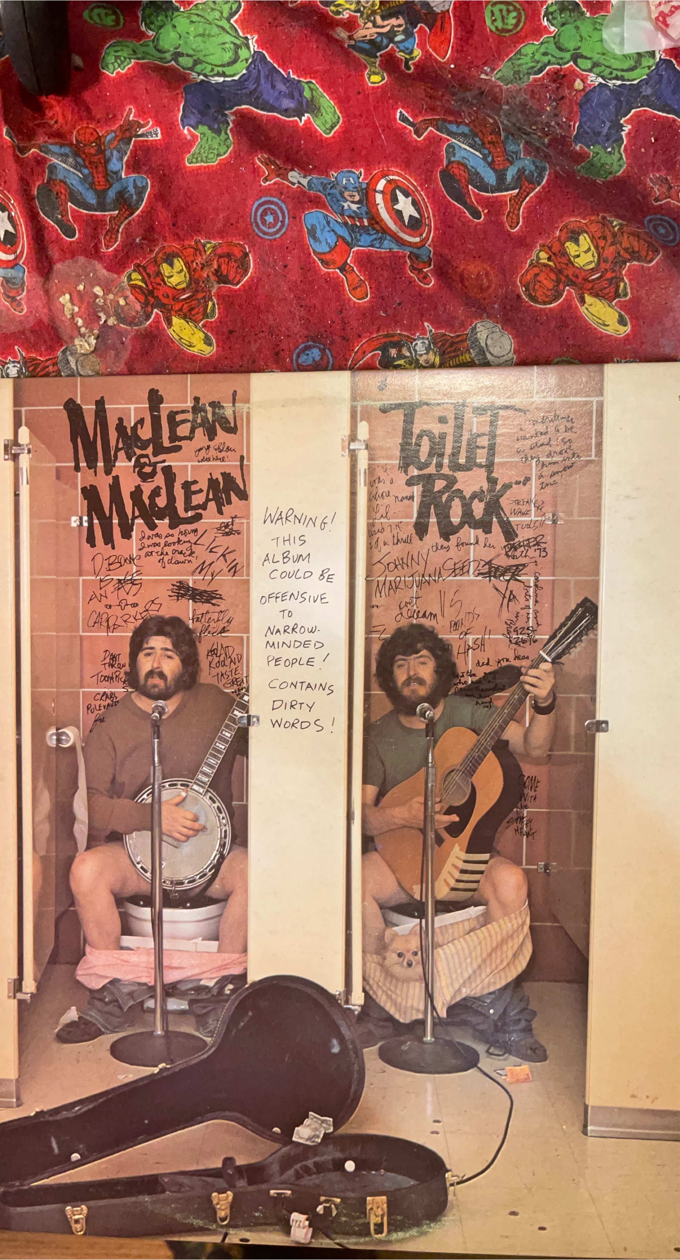 Maclean & Maclean Toilet Rock Vinyl Album