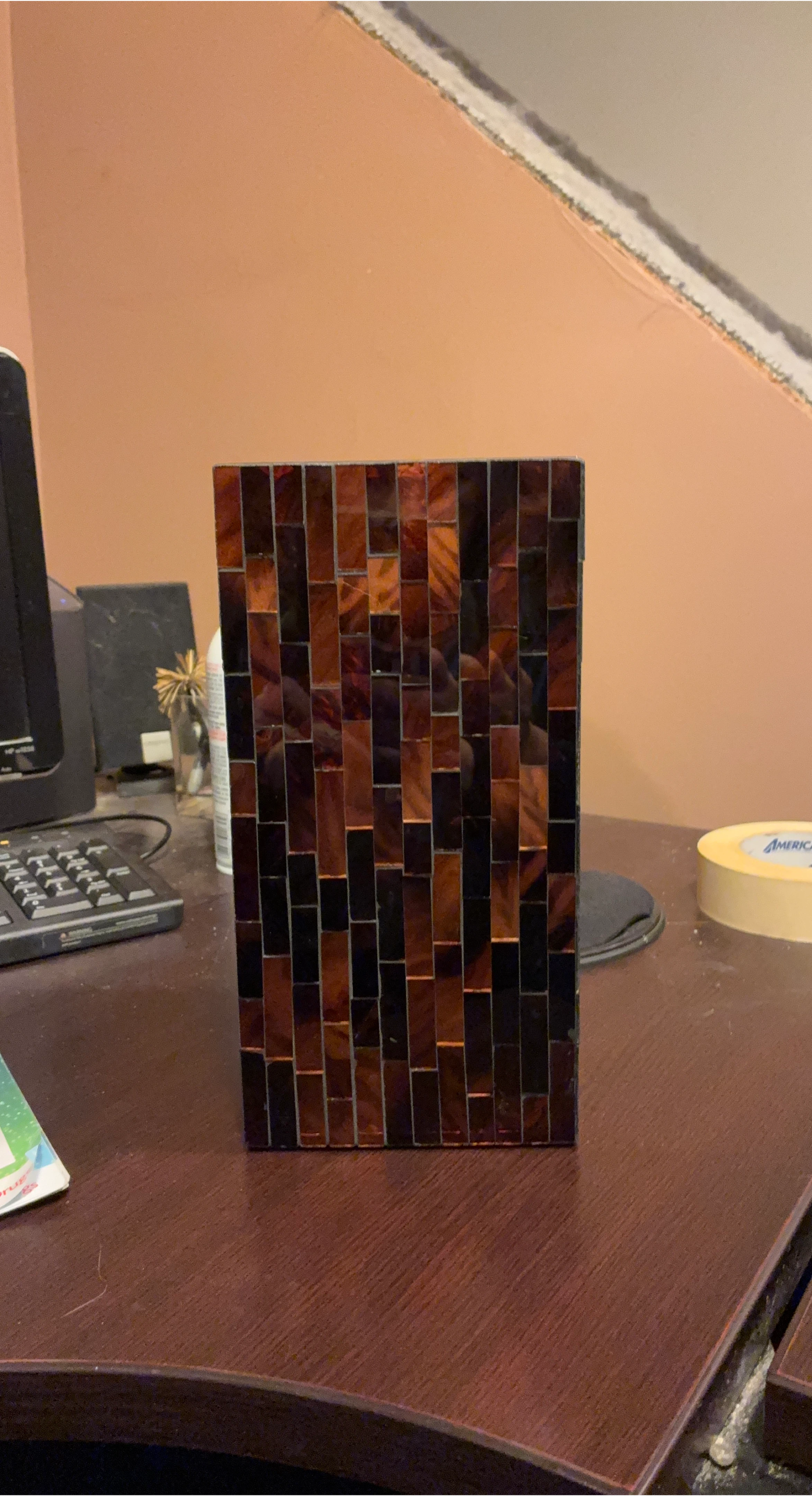 Mosaic Tile candle holder Partylite