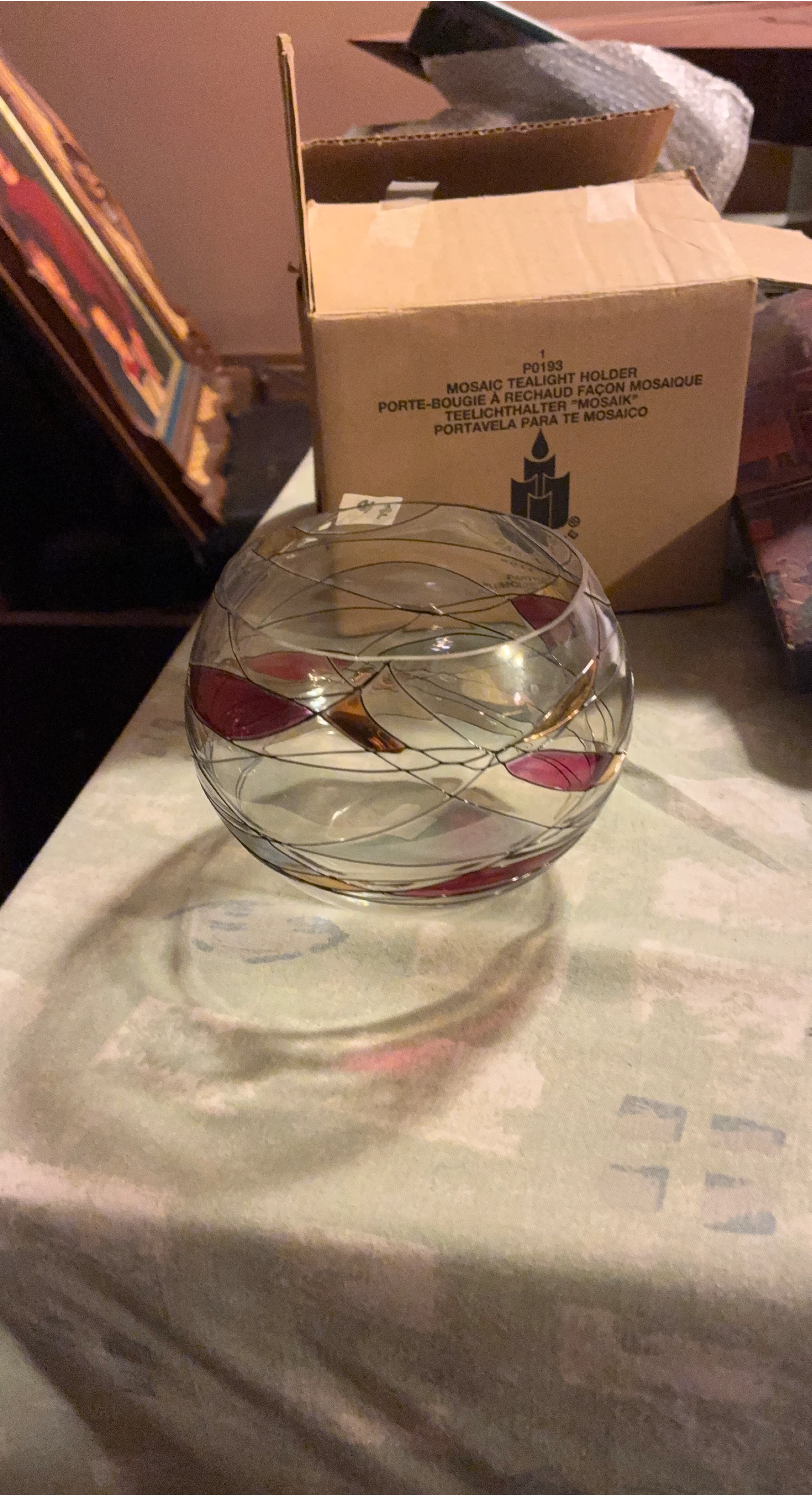 Mosaic Tealight Holder image indicator(1)