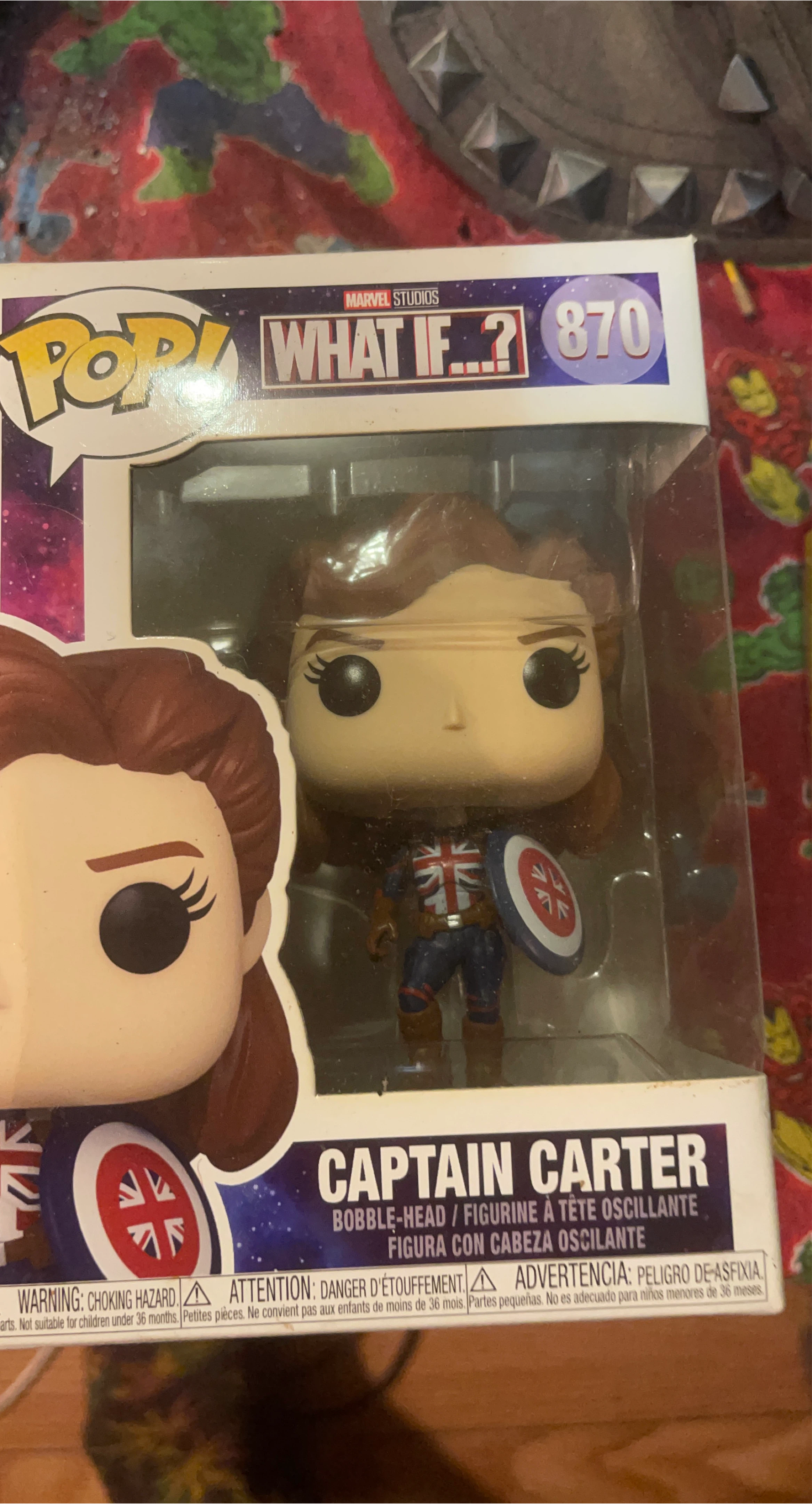 Marvel What If...? Captain Carter Funko Pop! #870