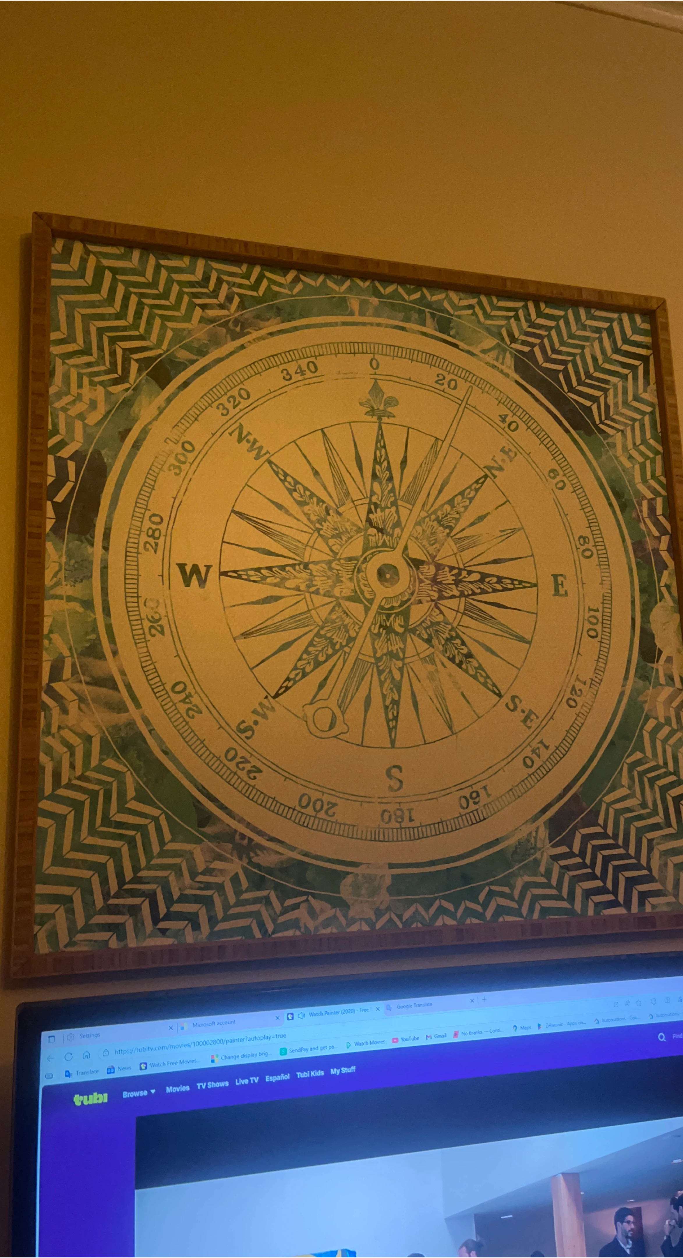 Compass Rose Wall Art