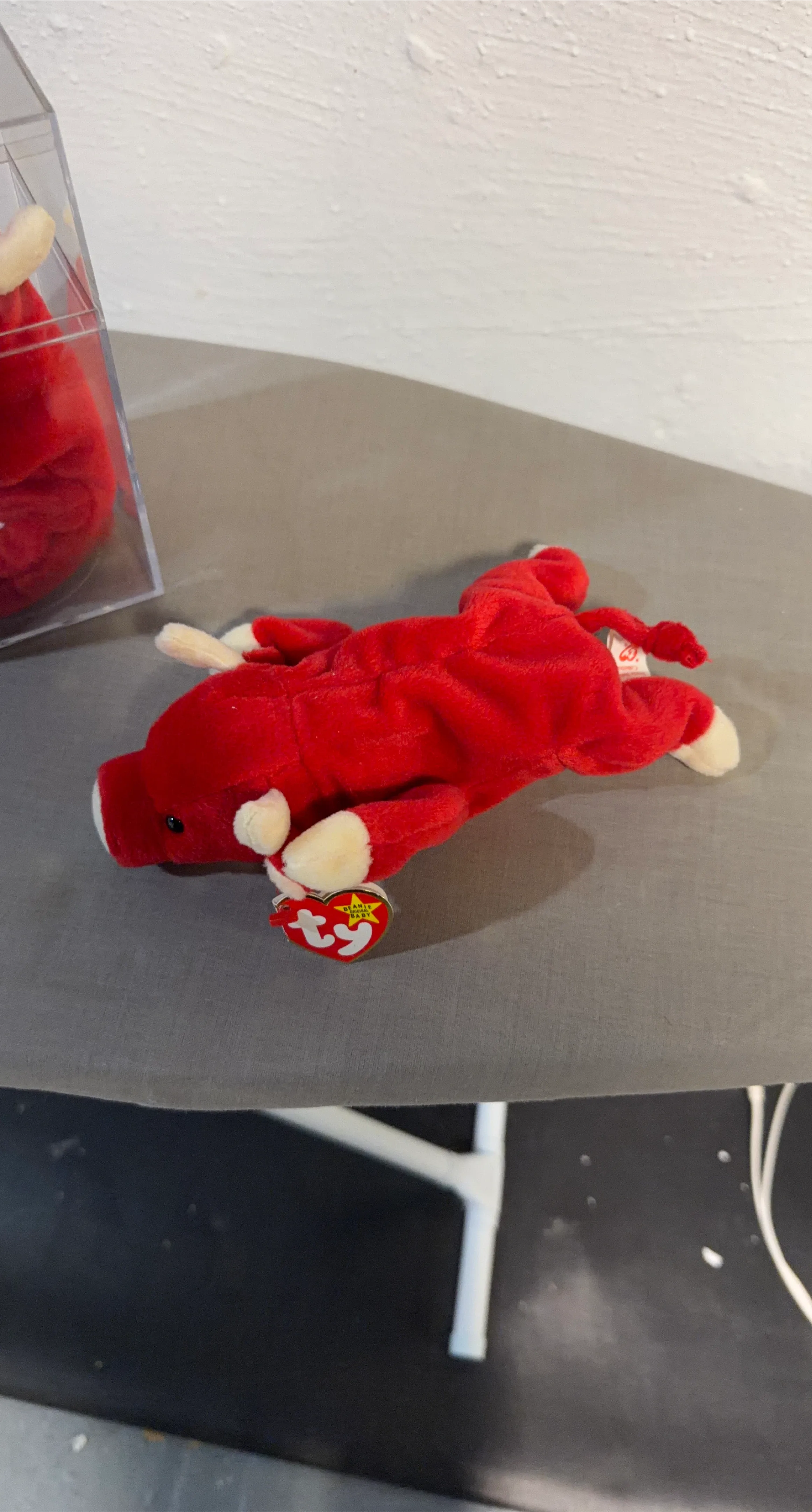 Ty Beanie Baby Snort the Red Bull