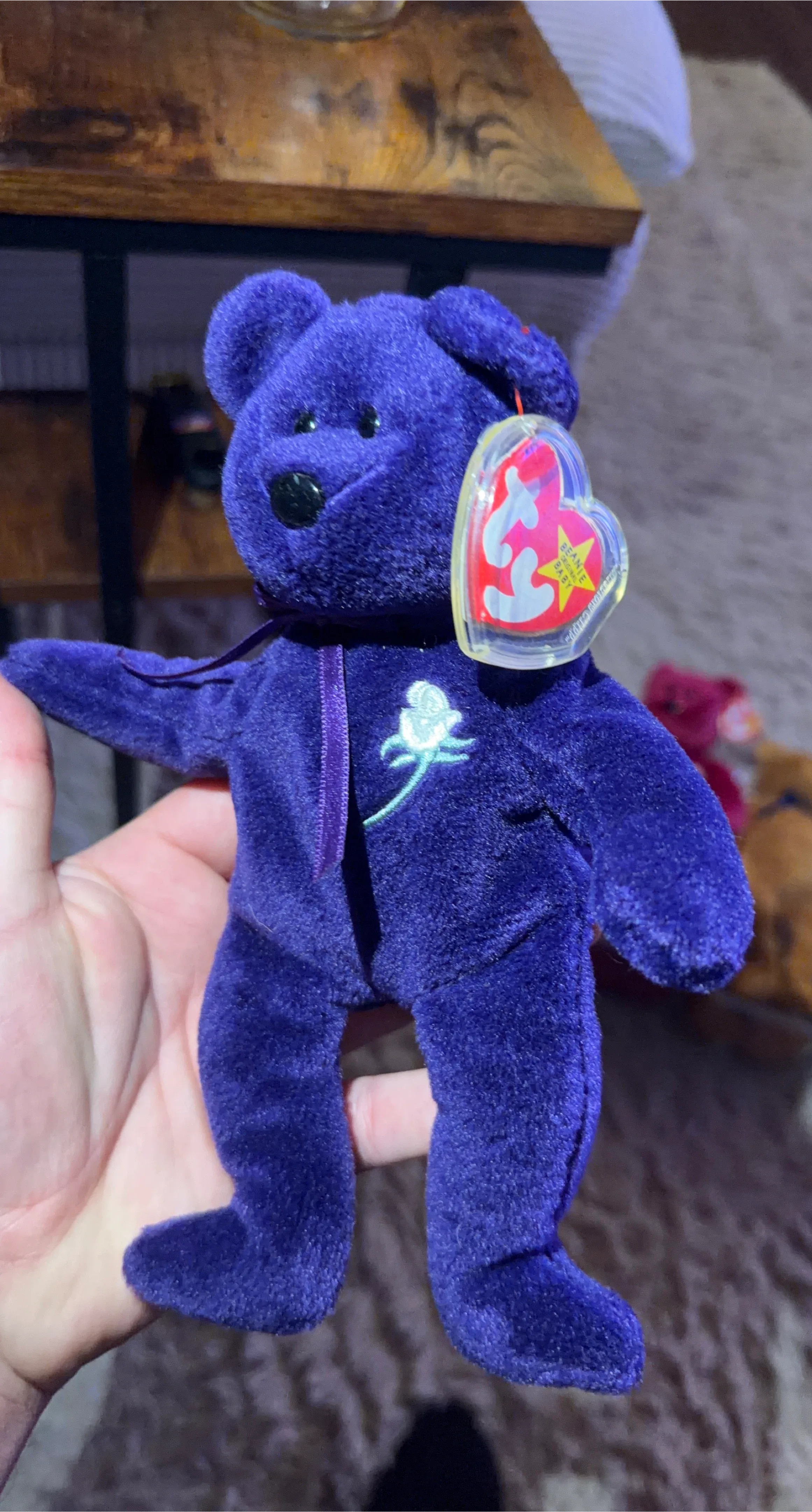 Ty Beanie Baby - Princess Diana Bear