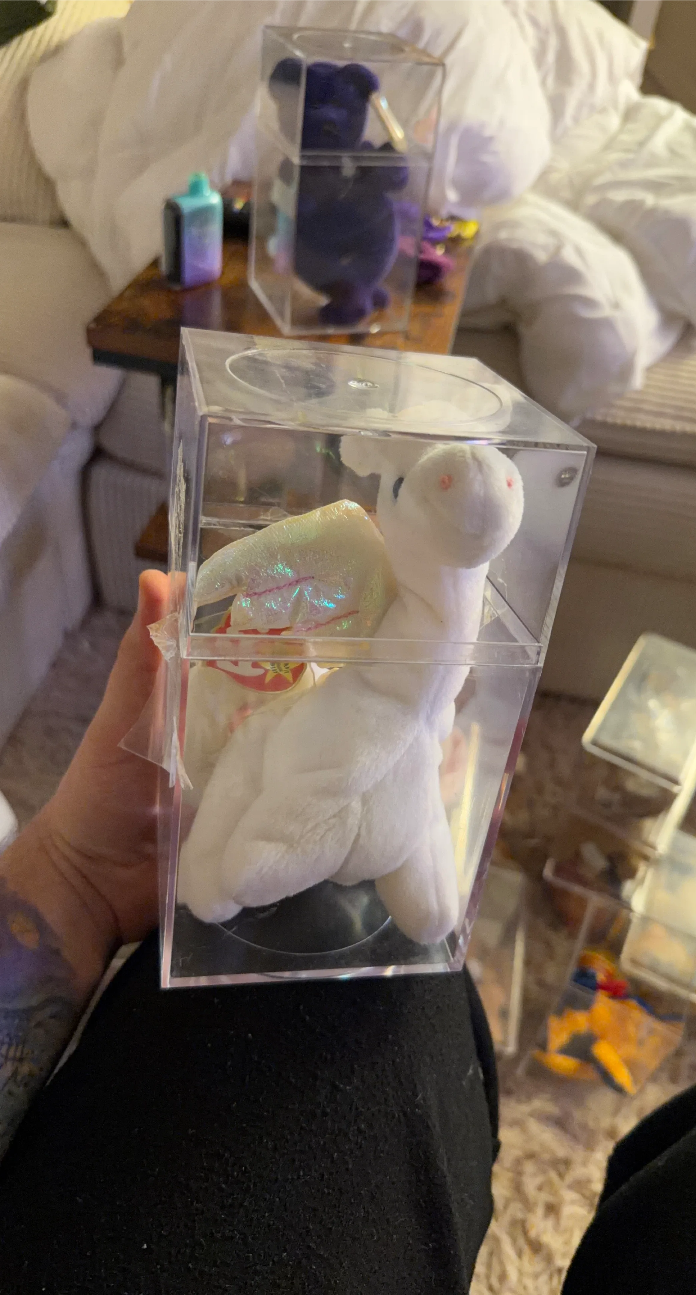 Ty Beanie Baby - Blizzard the White Tiger