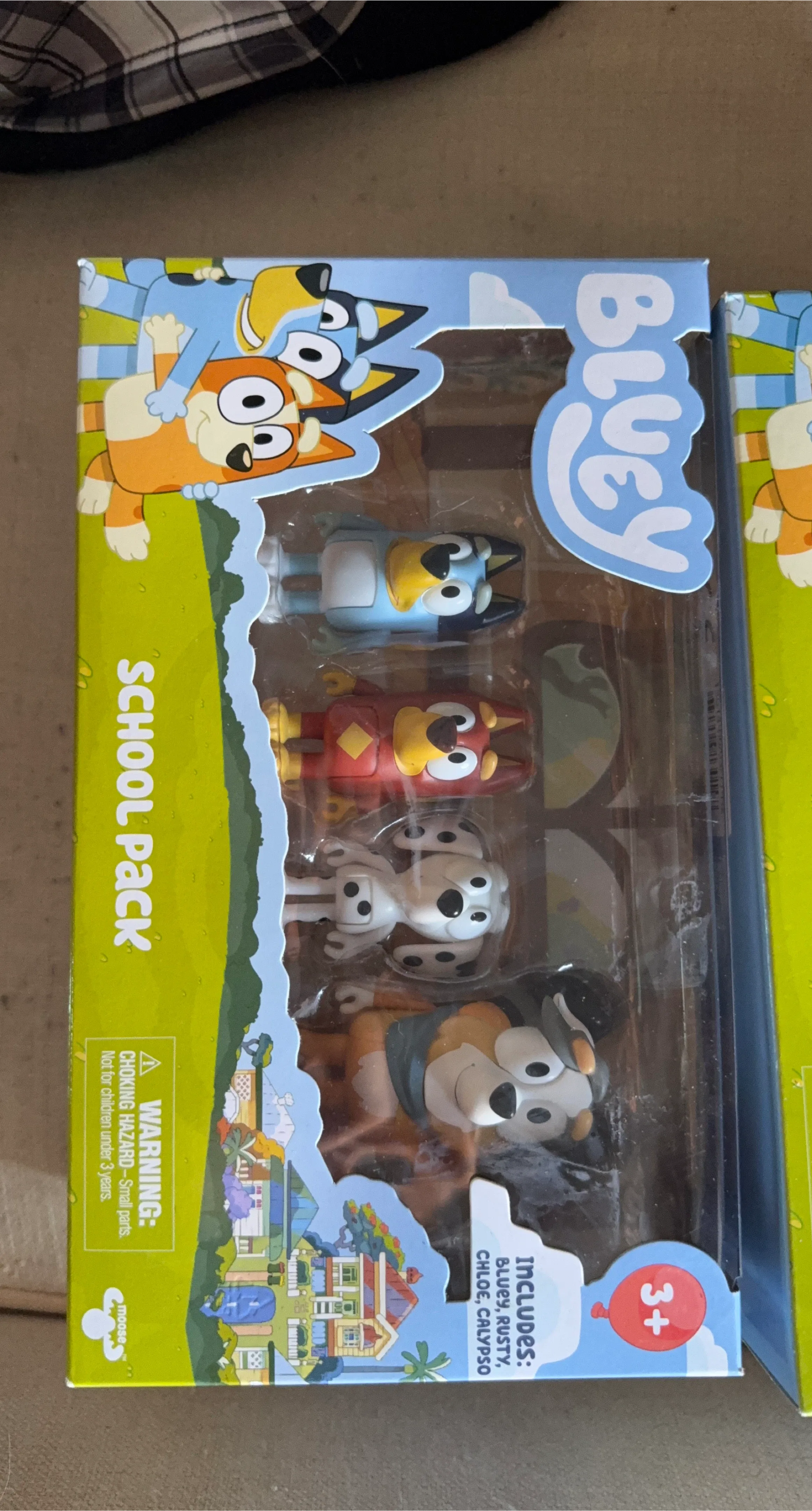 Bluey School Pack Figures - New in Box!