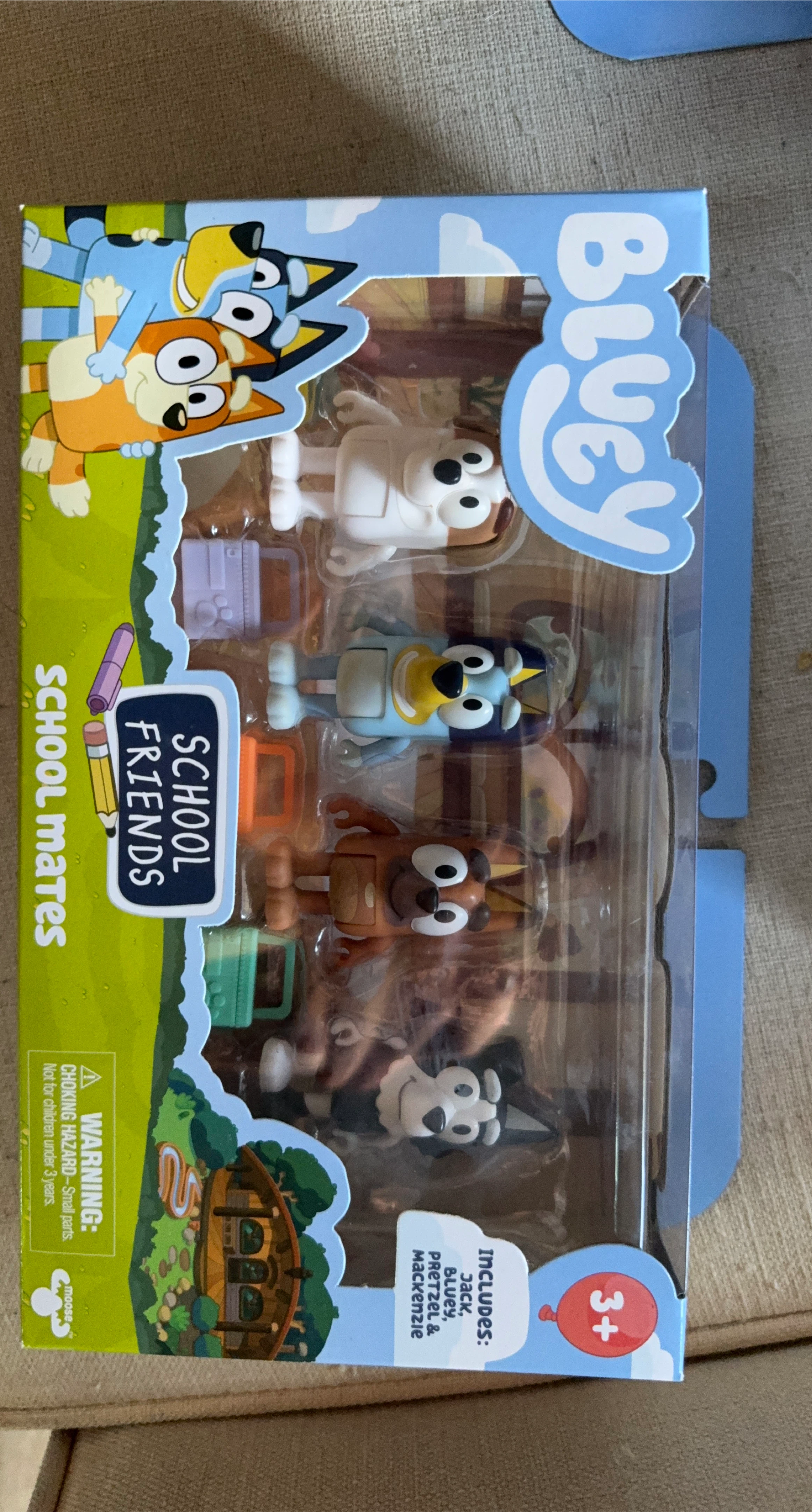 Bluey School Friends School Mates Toy Set