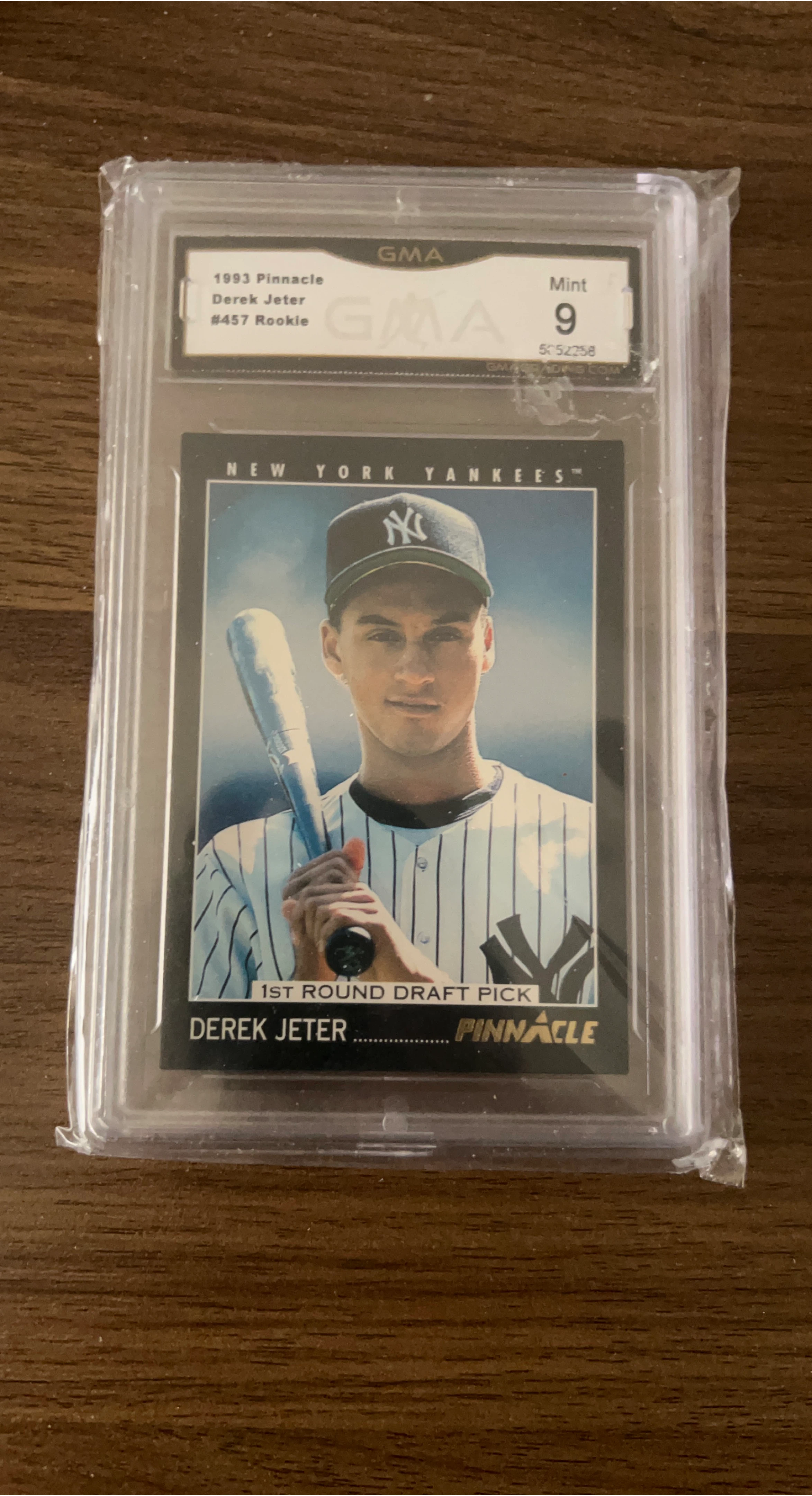 1993 Pinnacle Derek Jeter Rookie GMA Mint 9