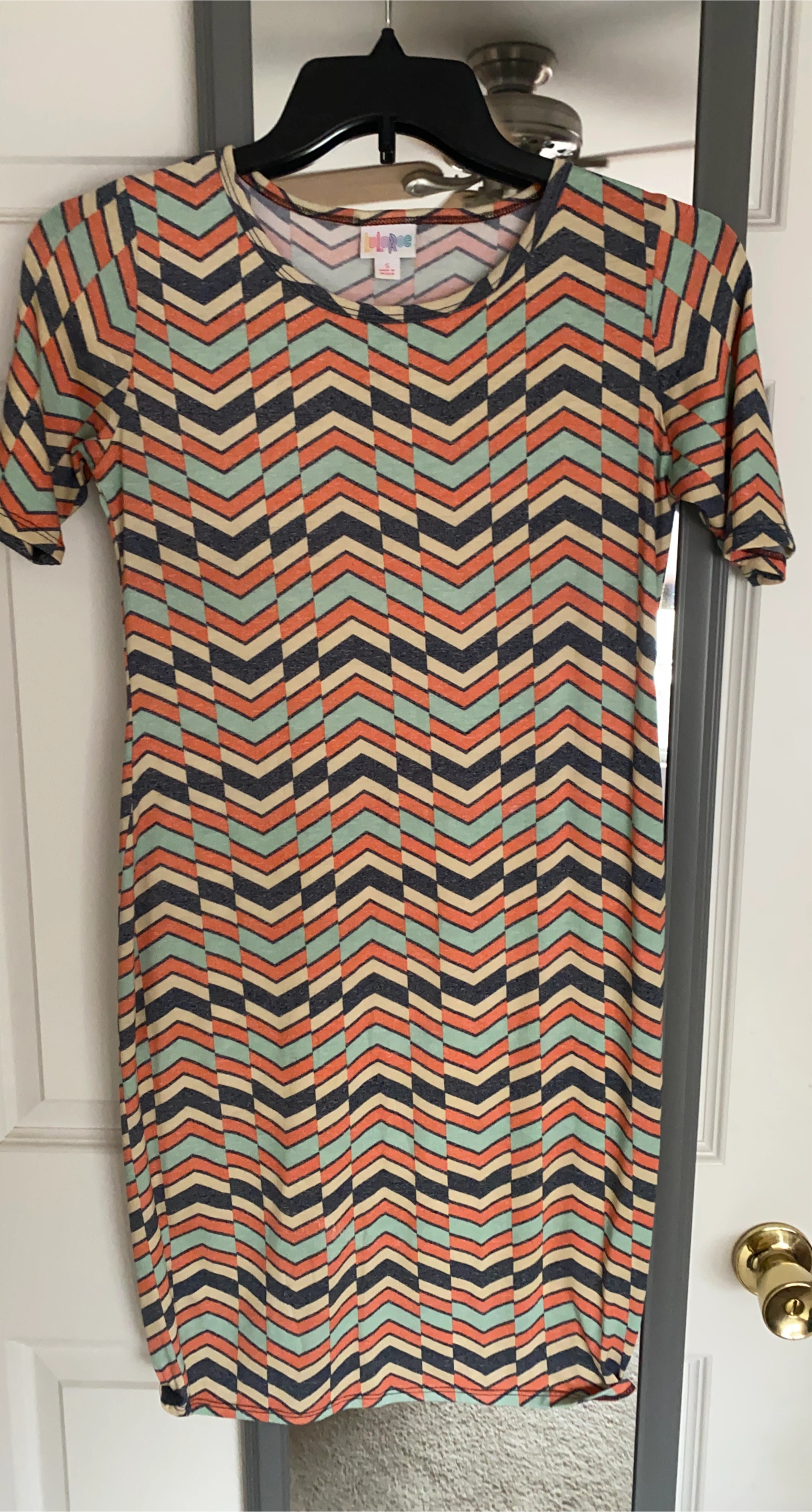 LuLaRoe Geometric Print Dress Size S
