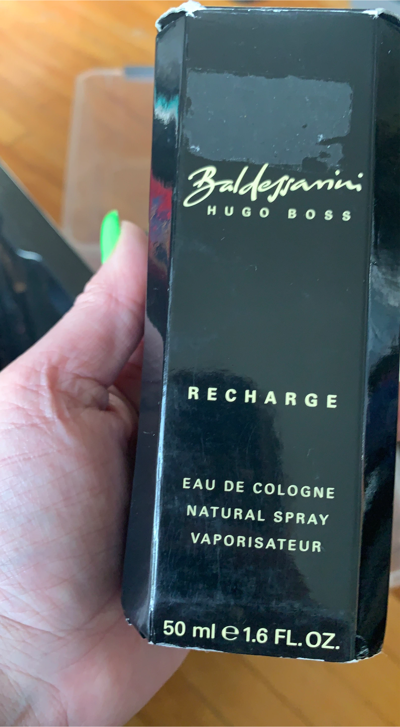 Baldessarini Recharge Eau de Cologne Natural Spray 50ml