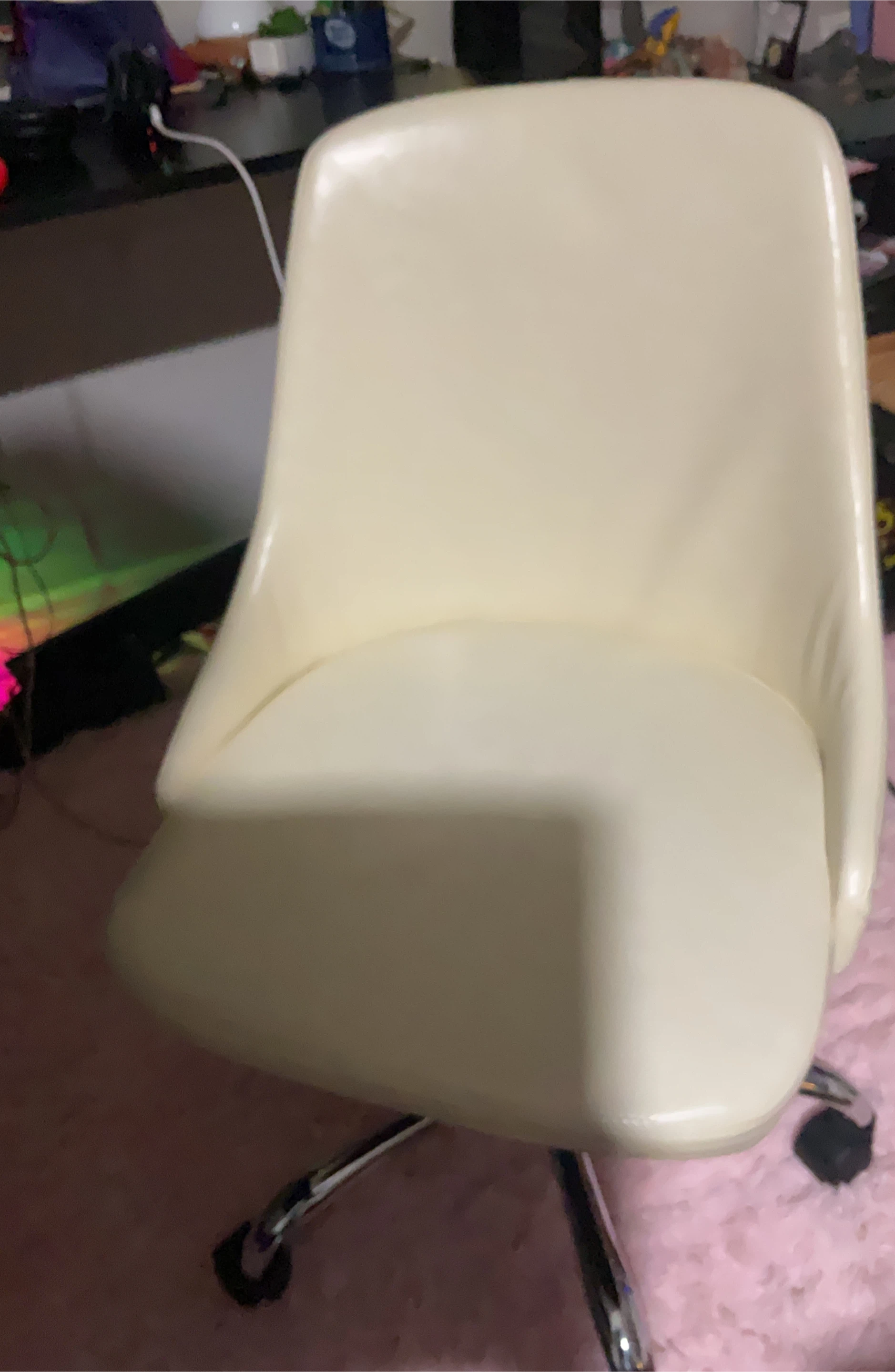 Cream Office Chair