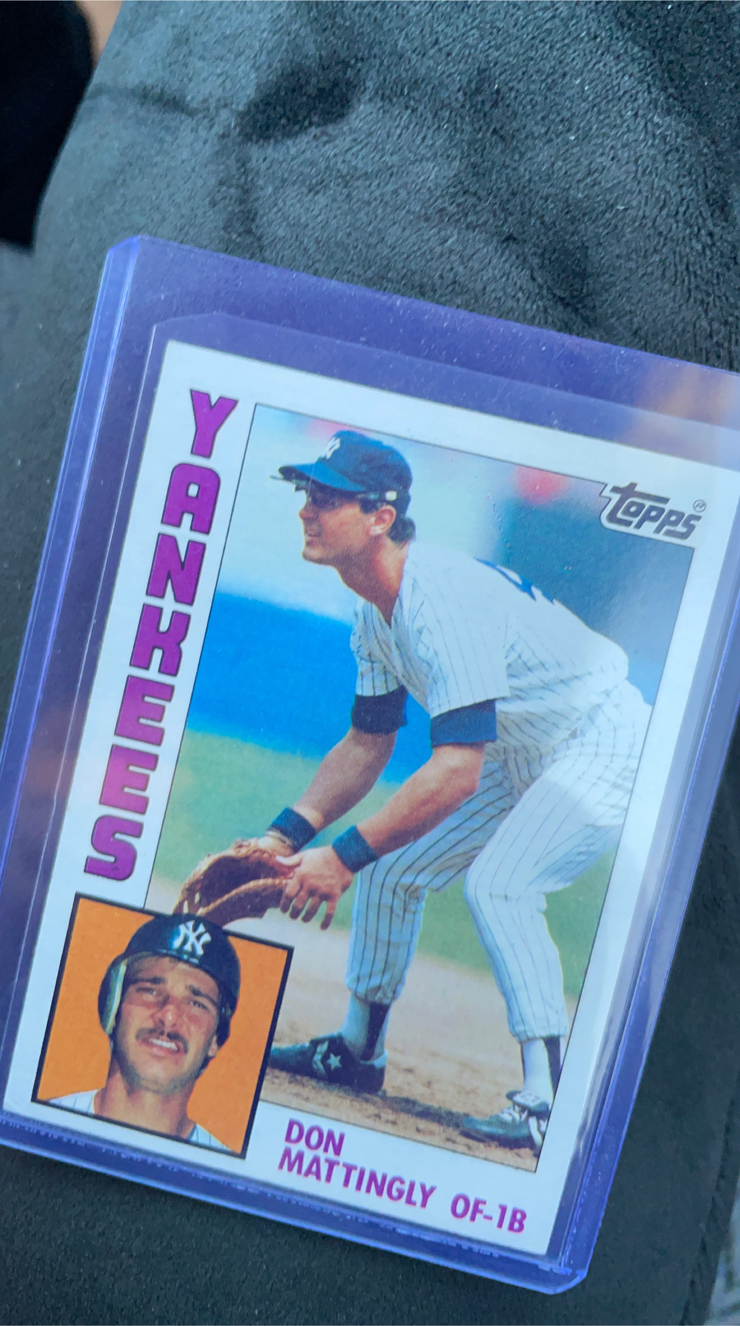 Topps Don Mattingly Yankees Baseball Card