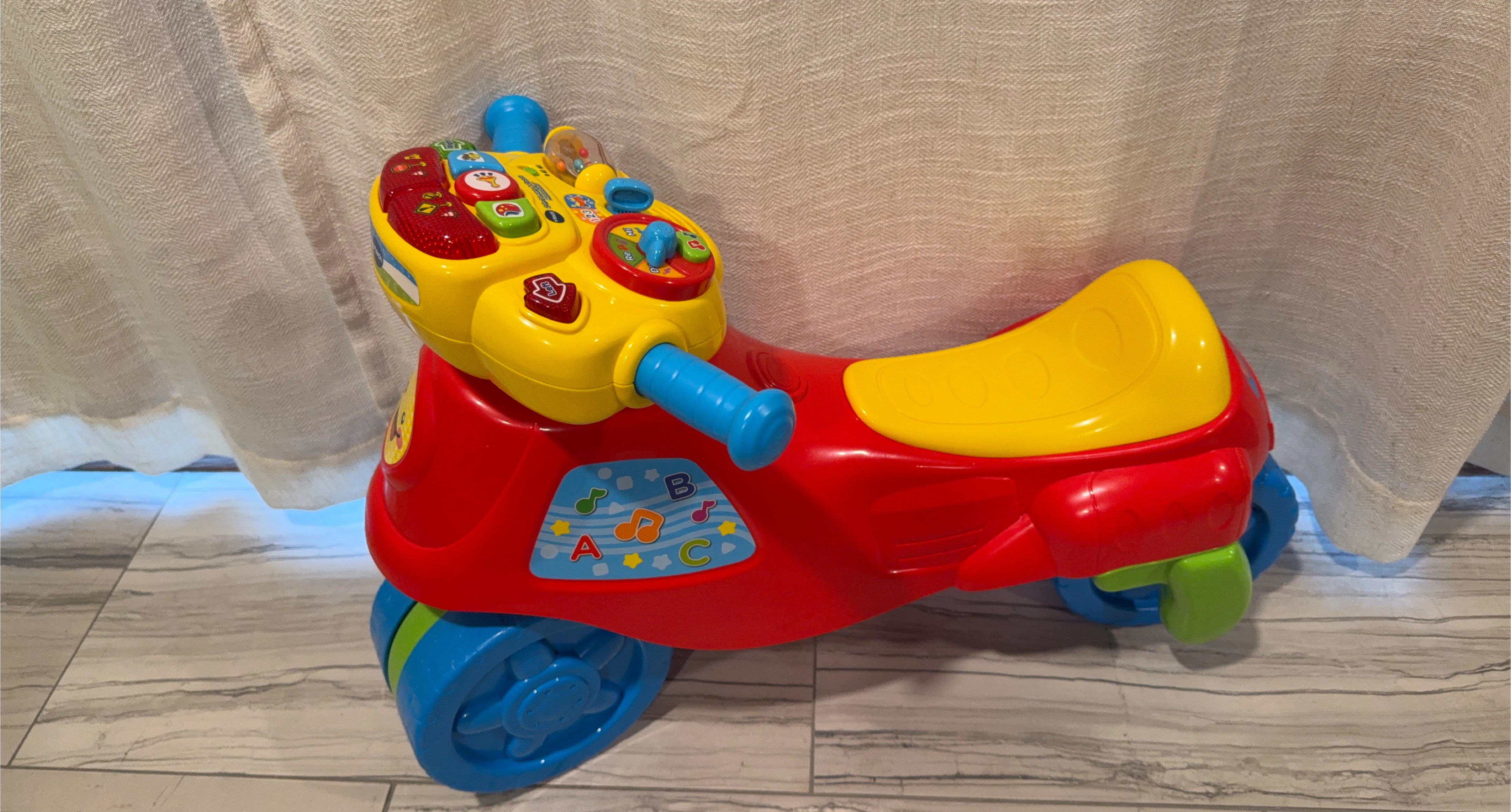 VTech Ride-On Motorcycle Toy