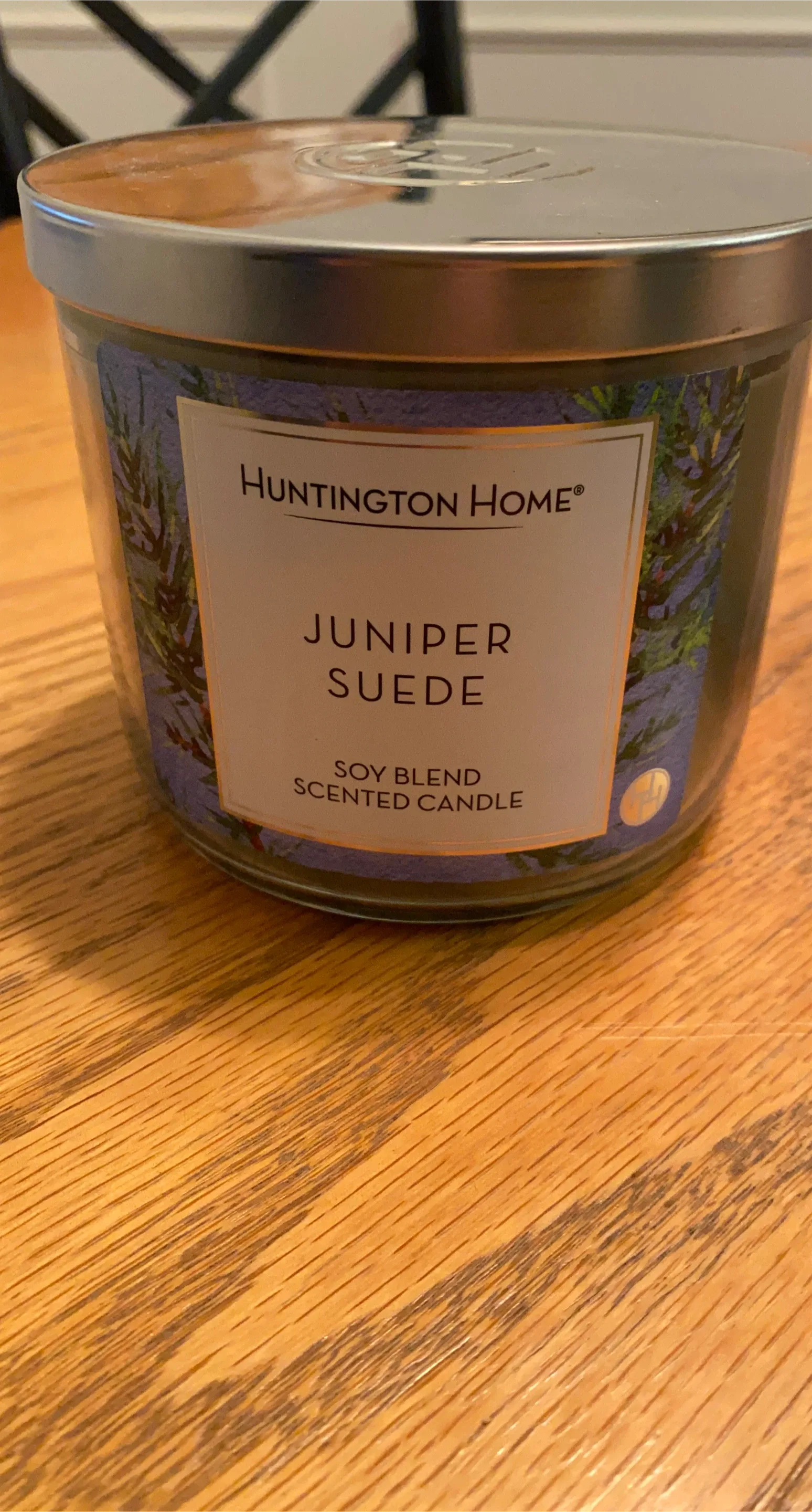 Huntington Home Juniper Suede Candle