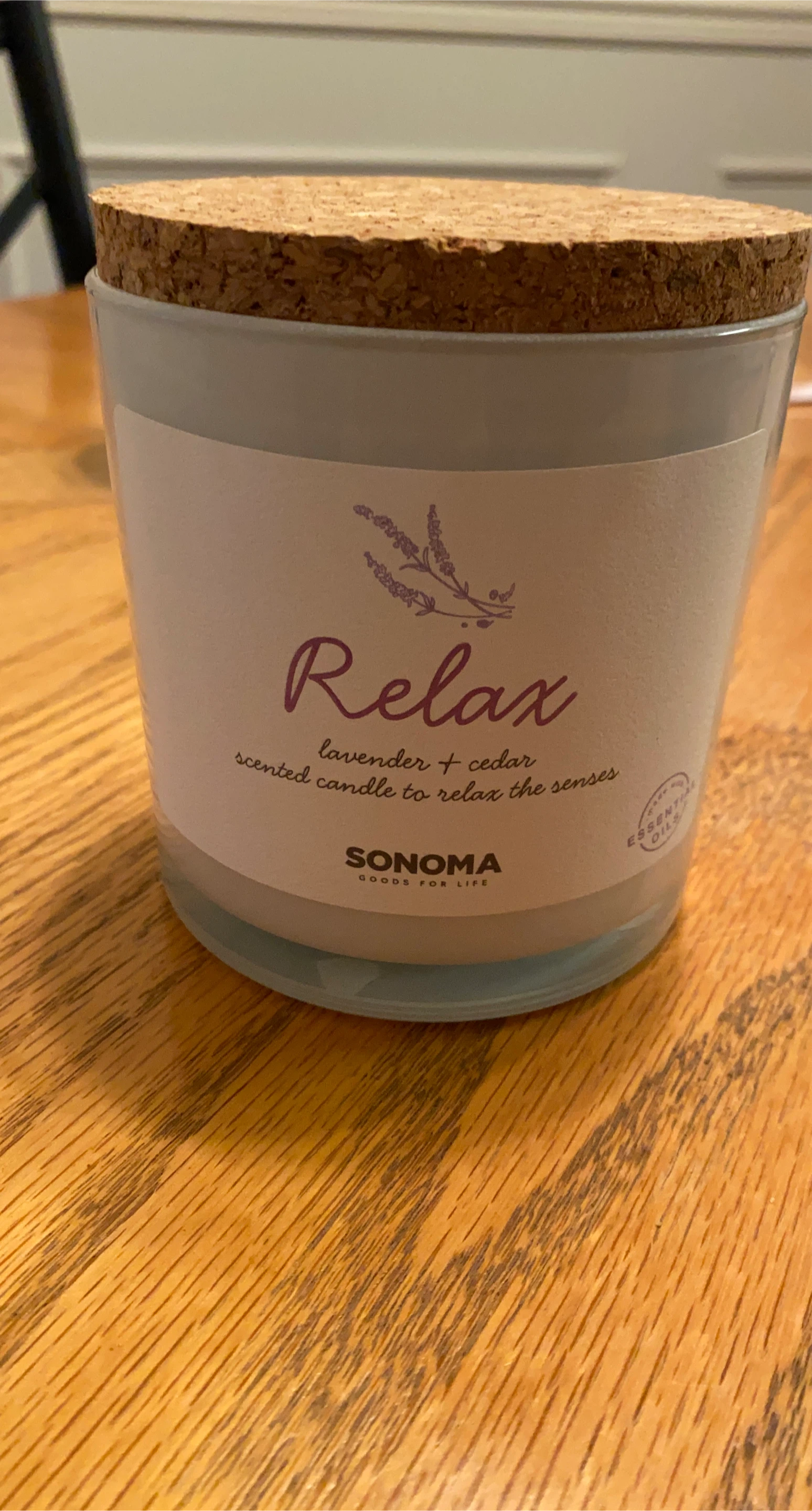 Sonoma Lavender + Cedar Scented Candle