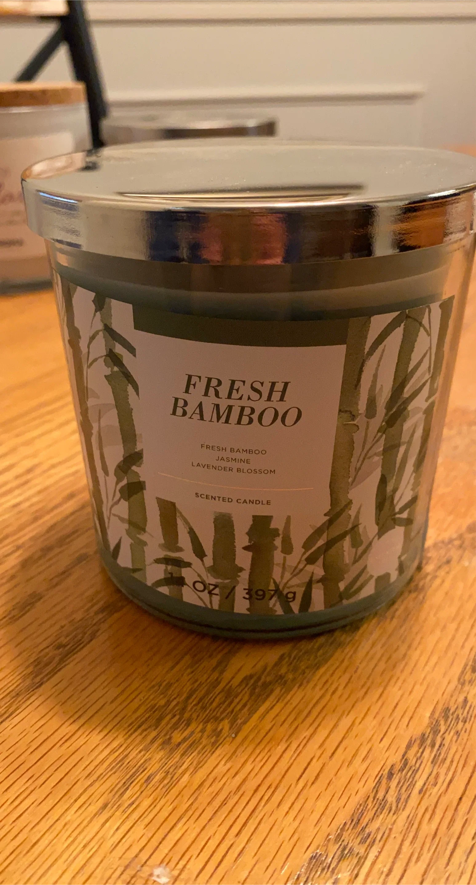 Fresh Bamboo Scented Candle