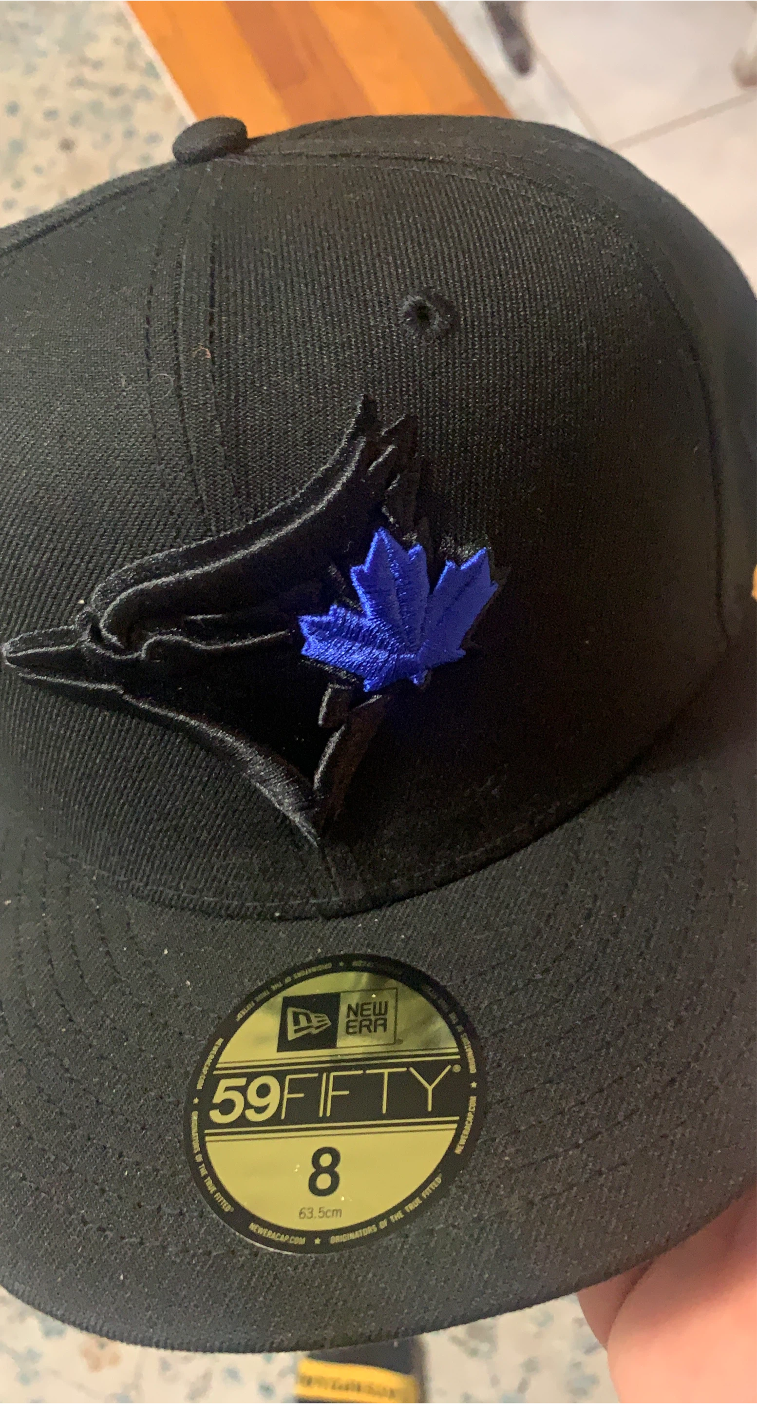 New Era Toronto Blue Jays 59FIFTY Fitted Hat Size 8