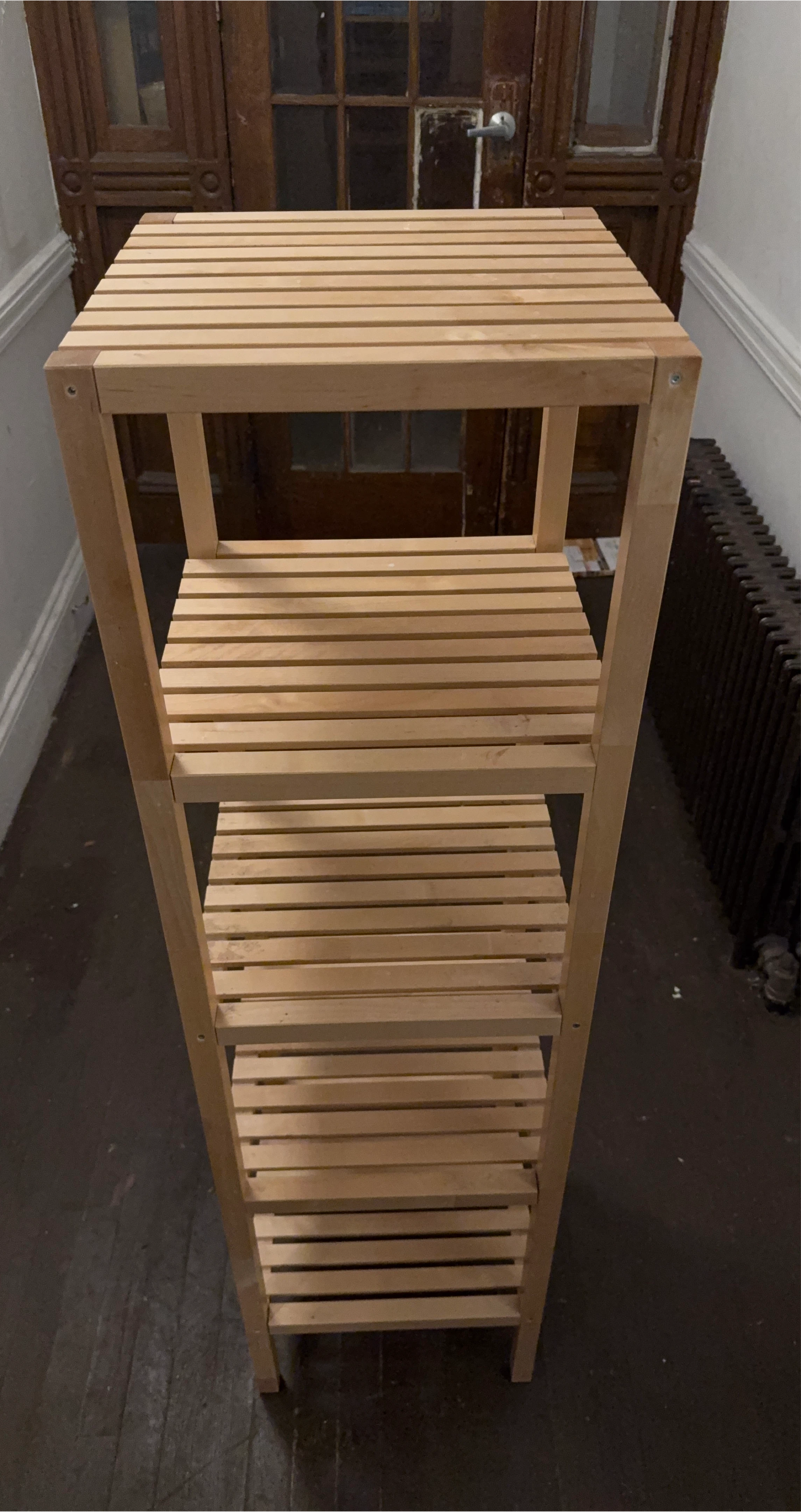 Ikea Molger birch shelf unit