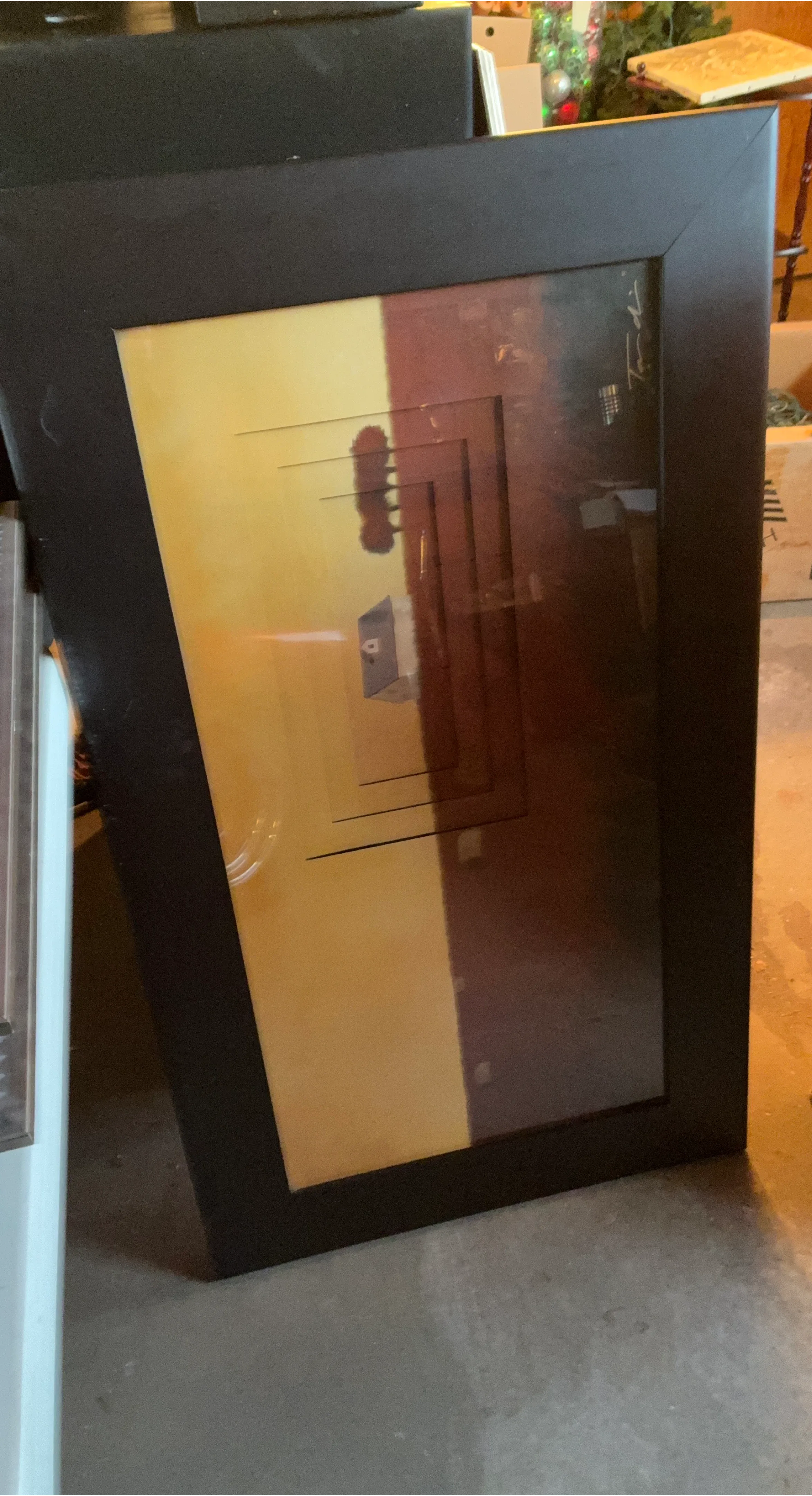 Framed Abstract Art Print