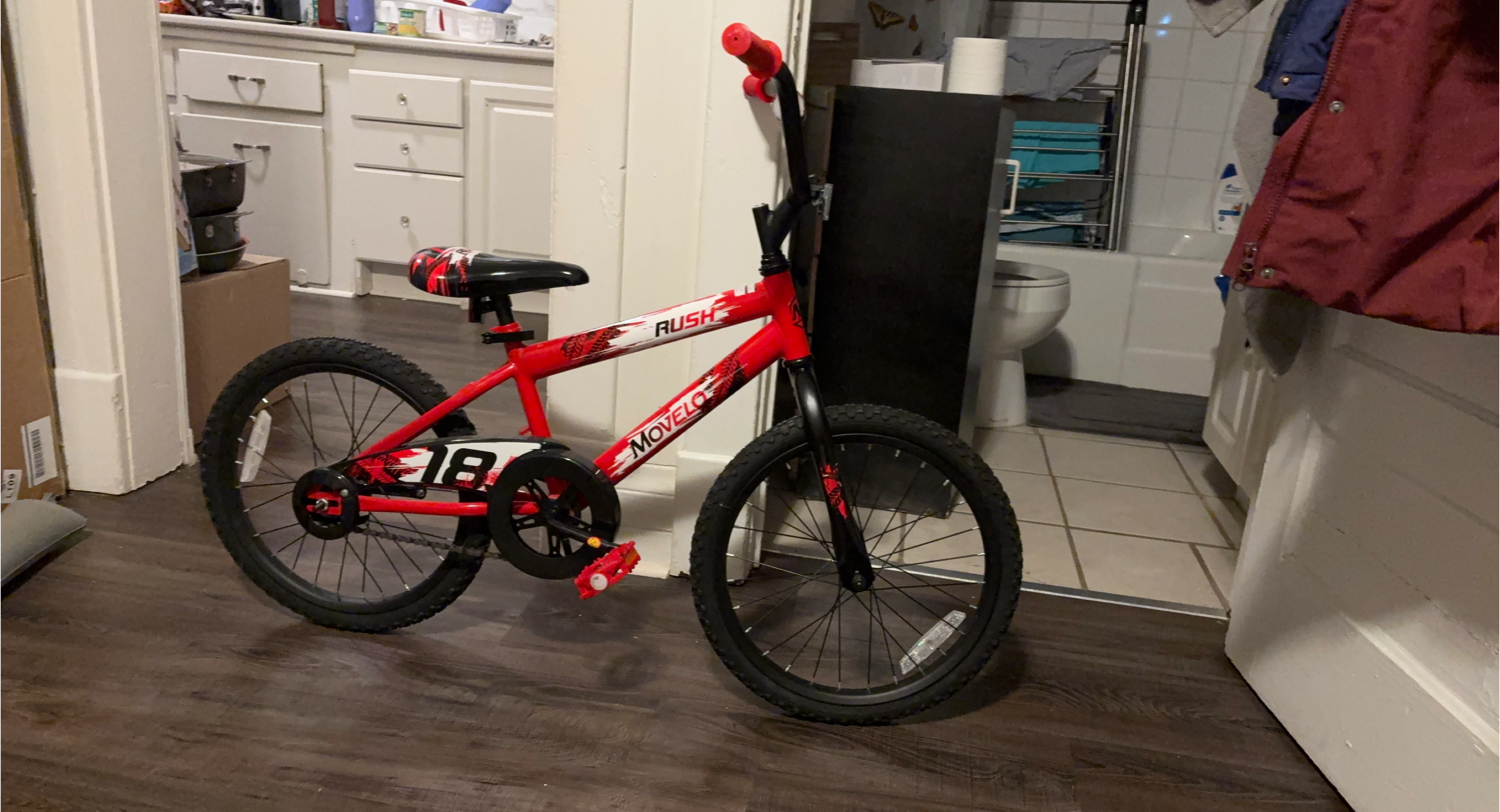 Mavelo Rush 18" Red Kids Bike