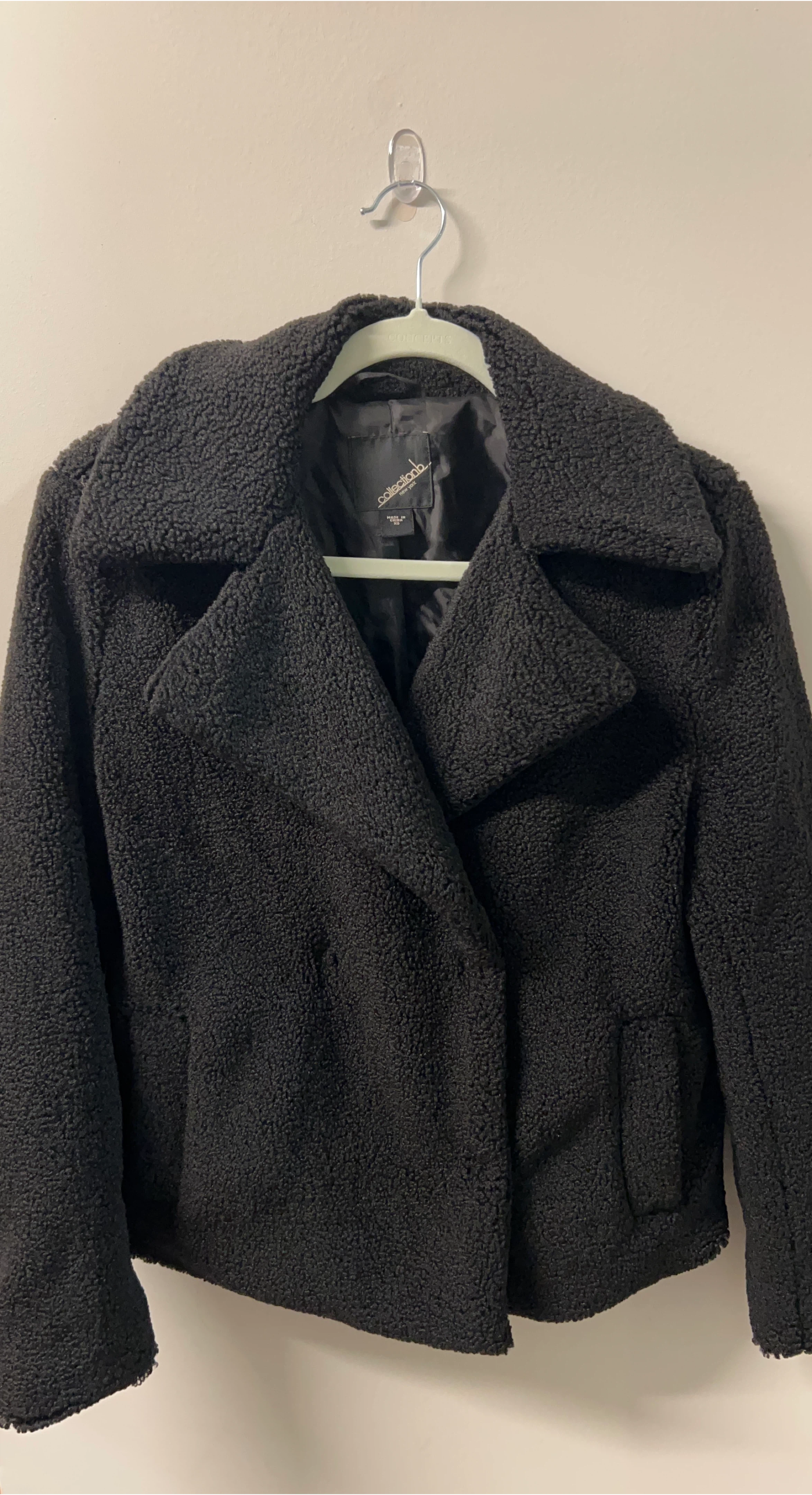 Colebrook Black Teddy Jacket