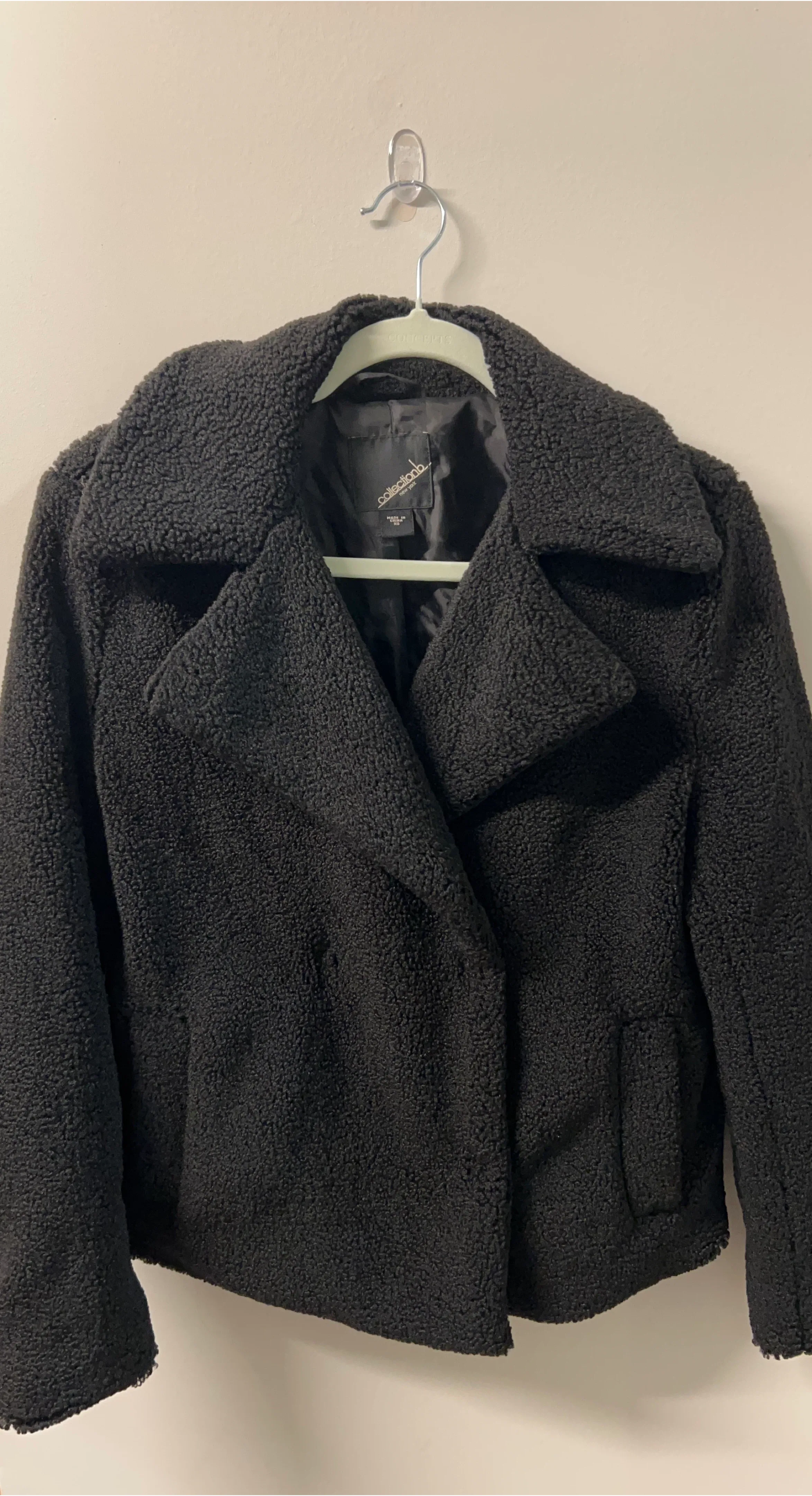 Colebrook Black Teddy Jacket